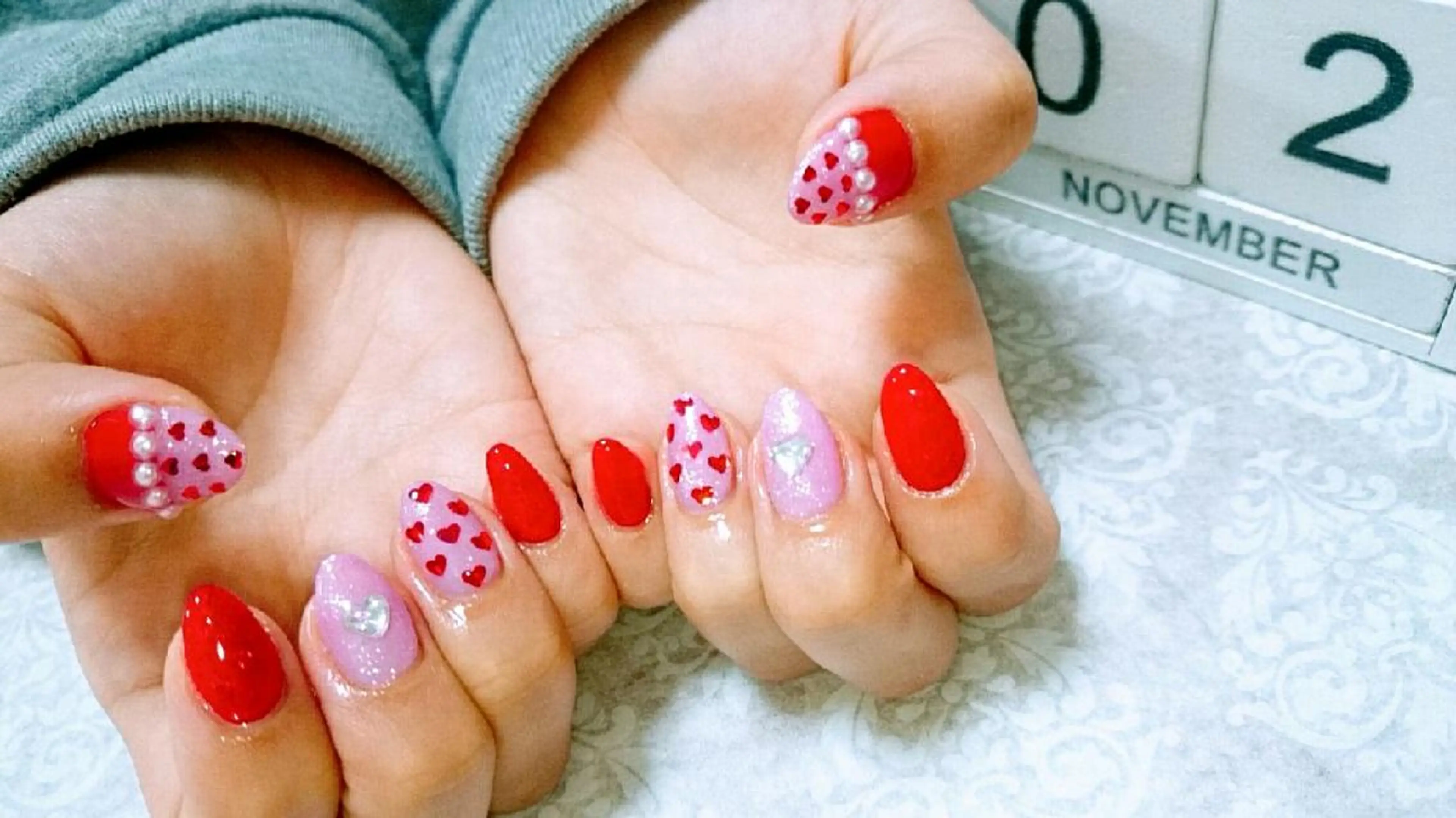 ネイル ハート JEWEL nailのネイルデザイン