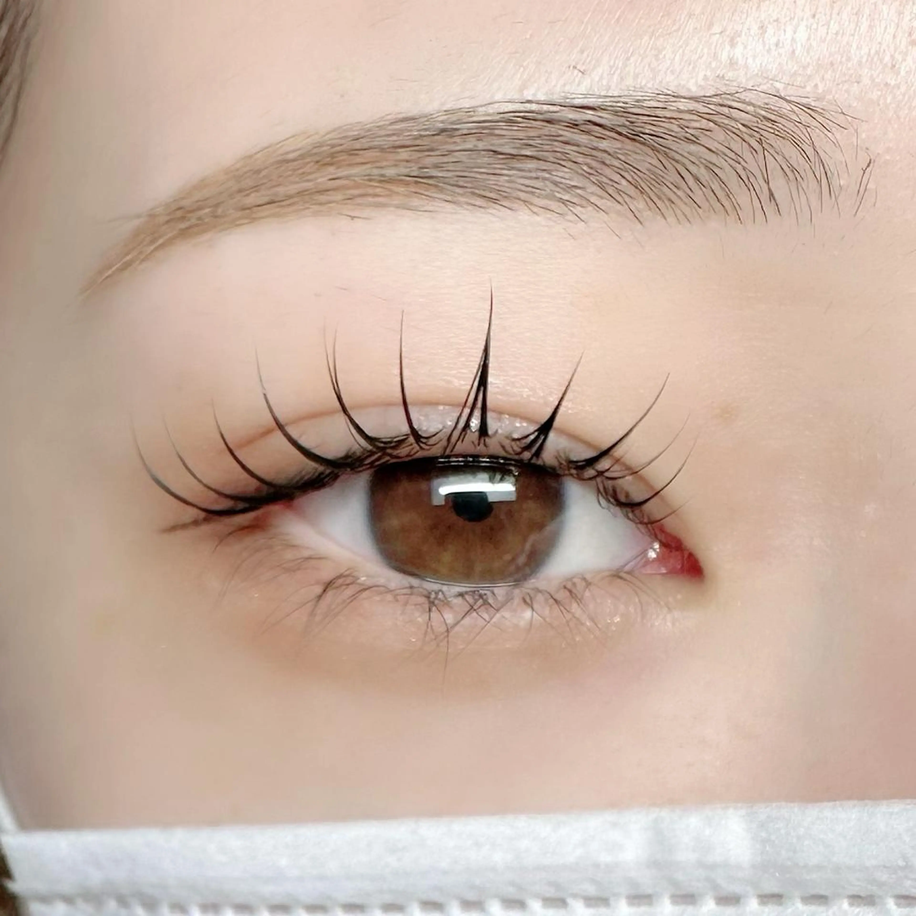 マツエク・マツパ アイブロウ マツパ 池袋駅韓国風🇰🇷 束感💗Tomoのマツエク・マツパデザイン