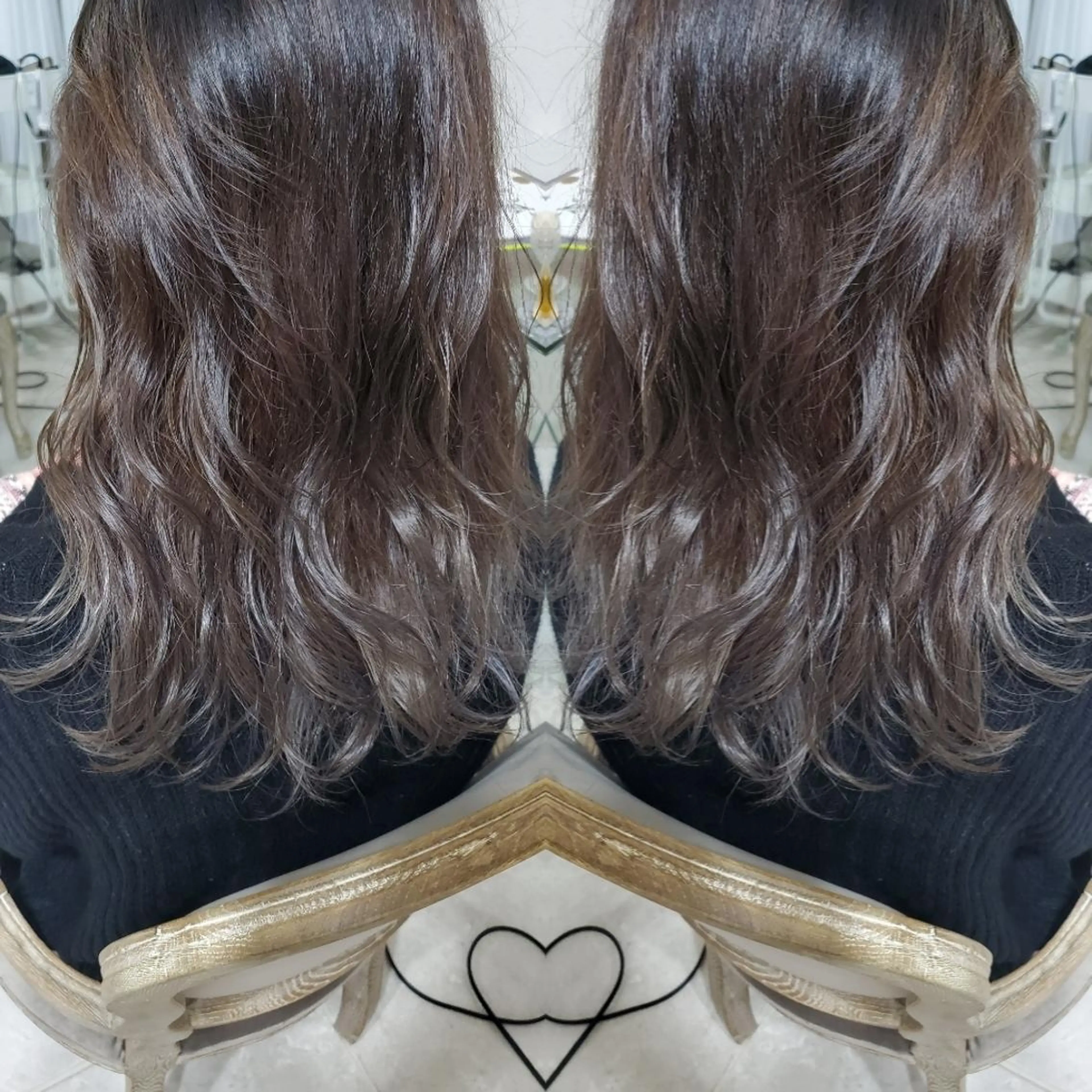 ロング ヘアアレンジ See by merのマツエク・マツパデザイン