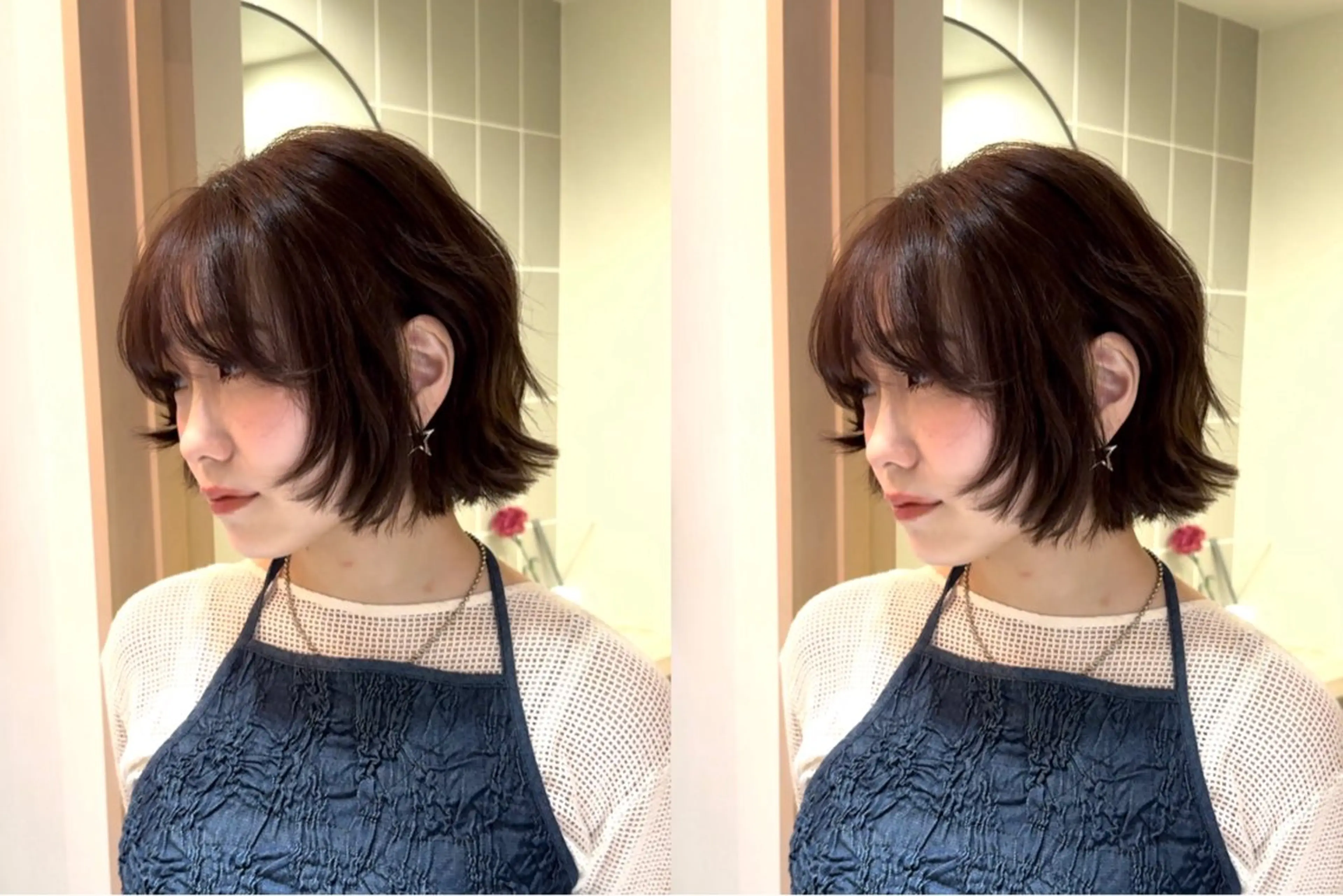 ショート FILMS 新宿所属・梨澤 百音のヘアスタイル