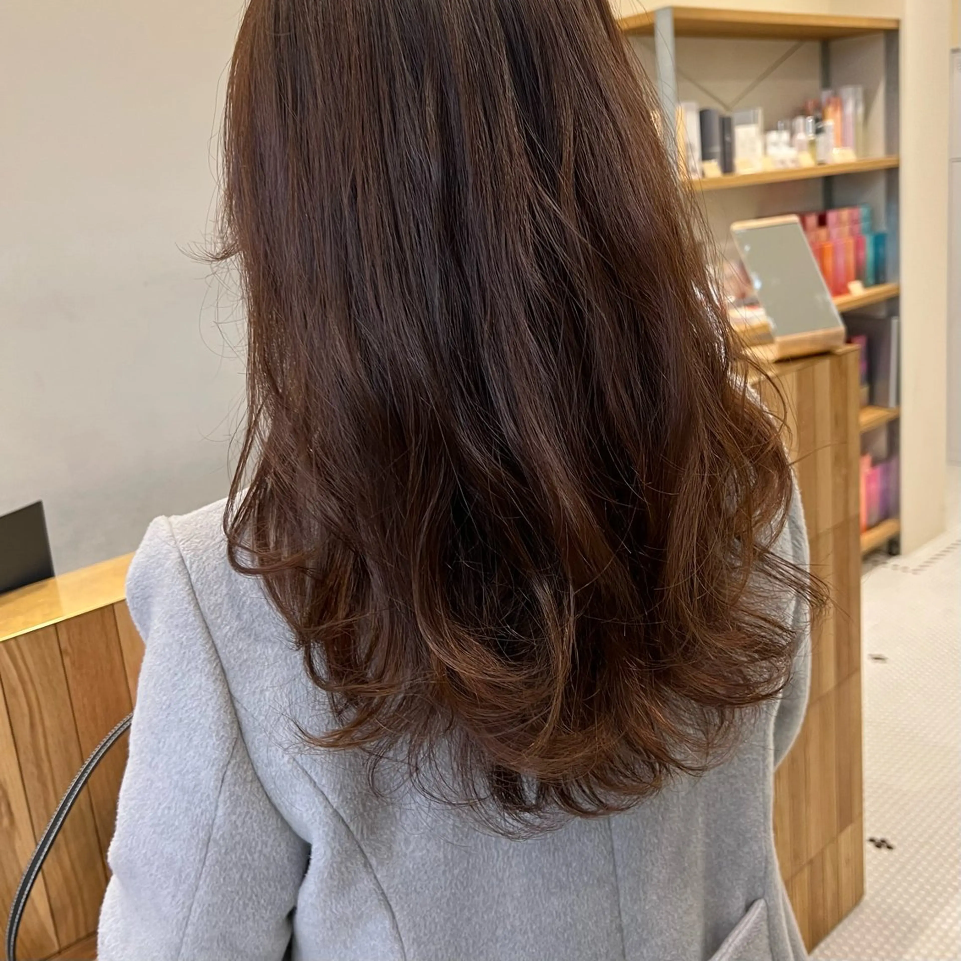 セミロング パーマ トリートメント 🐋湊 ゆうき /レイヤーカット🫧のヘアスタイル