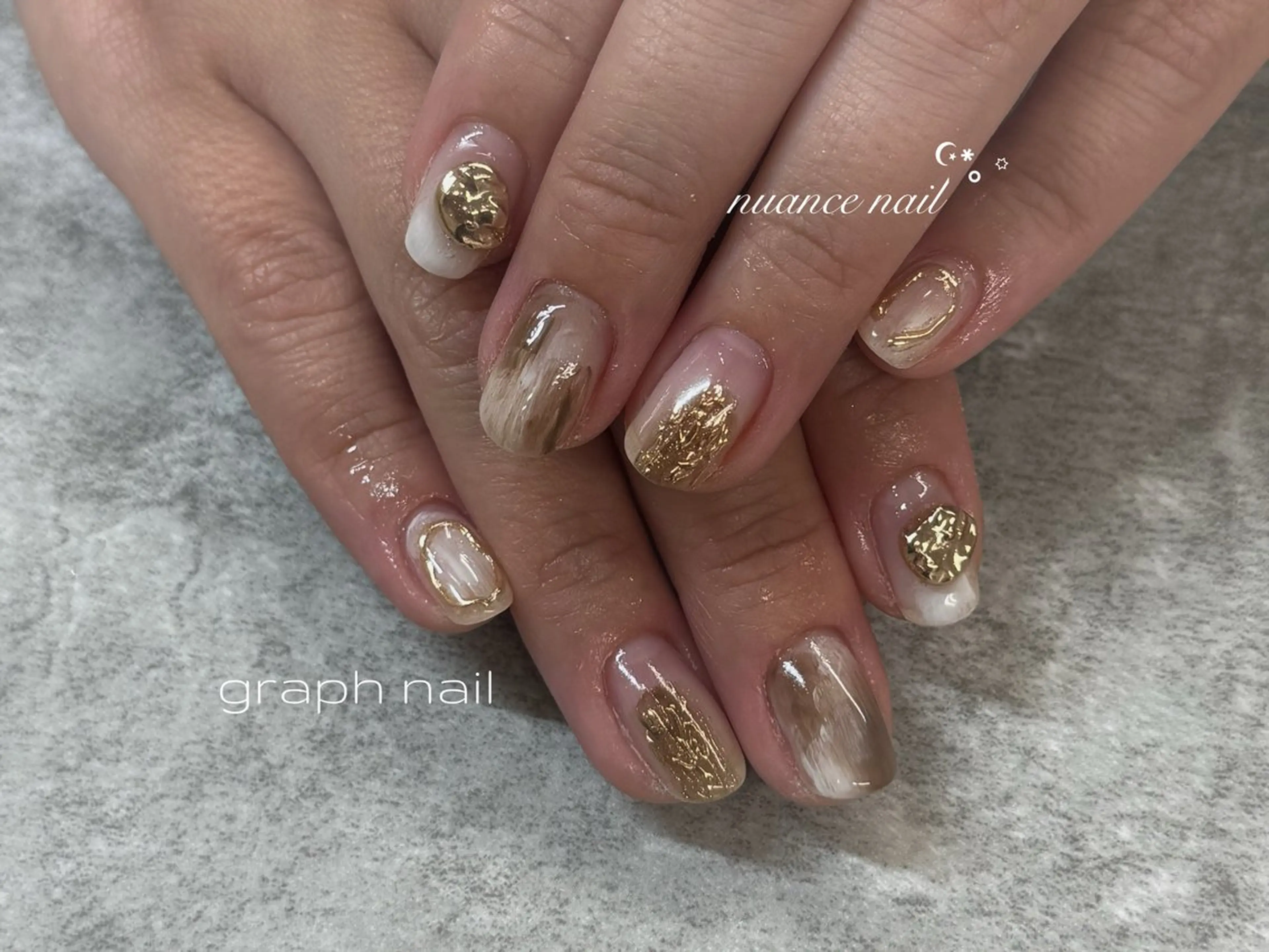 ネイル ハンドネイル graph nail【グラフ ネイル】所属・graphnail‪ ‪‪❤︎‬manaのネイルデザイン