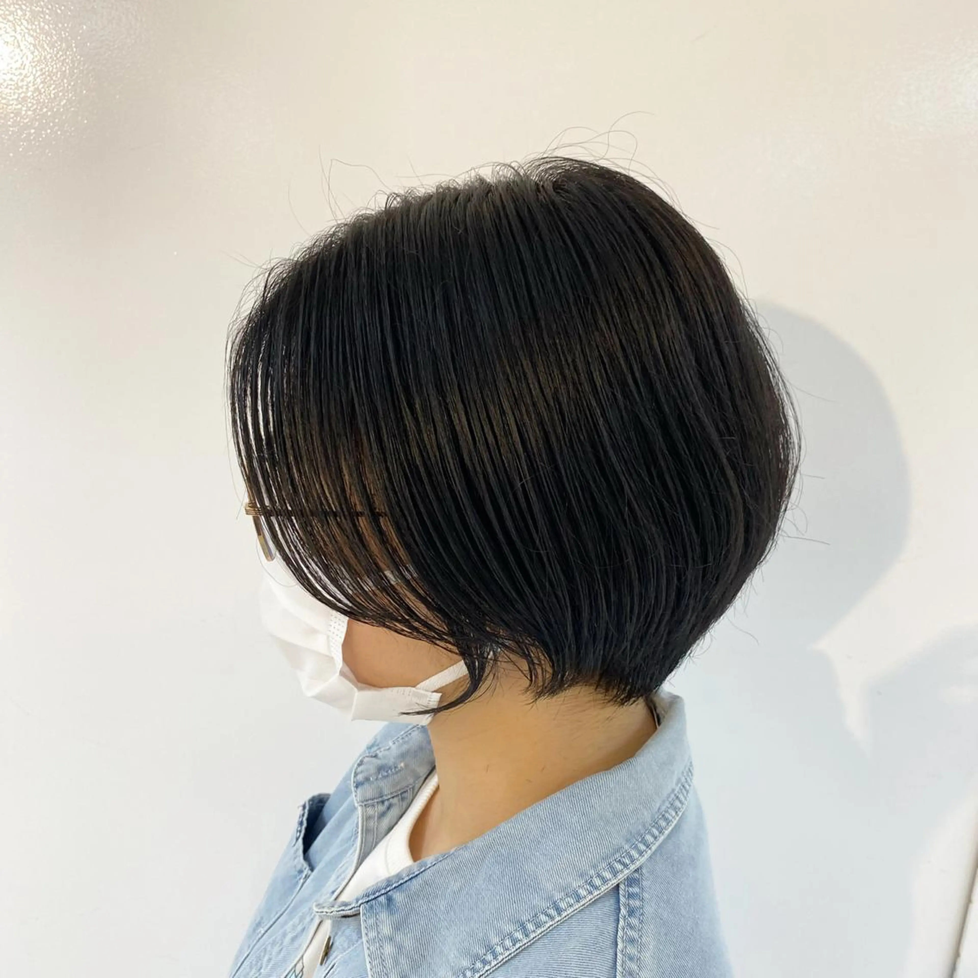 ショート くせ毛 ショートヘア 韓国風カラー🦄水野 みやび🪽🌈のヘアスタイル