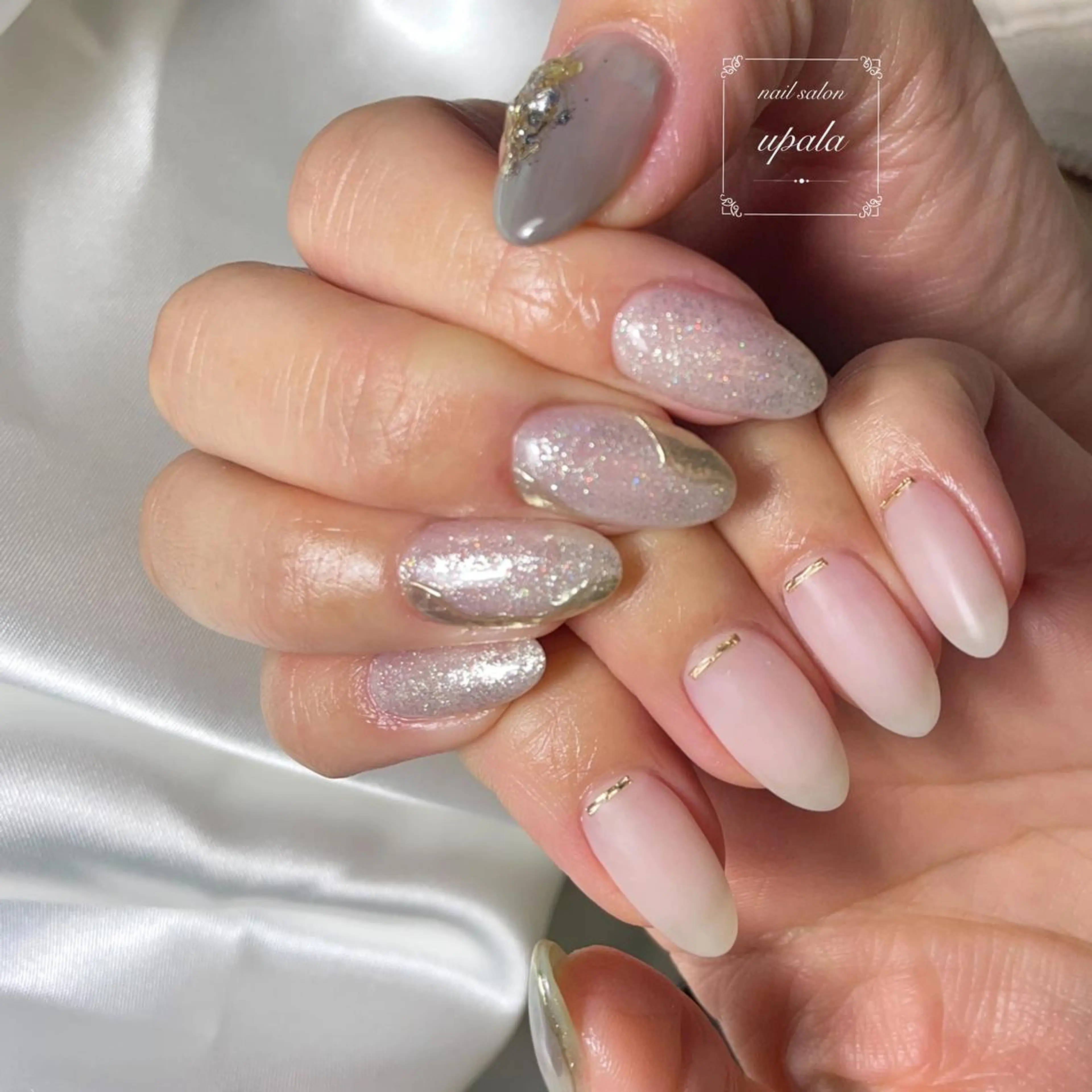 ネイル ニュアンスネイル ハンドネイル upala Mayukoのネイルデザイン