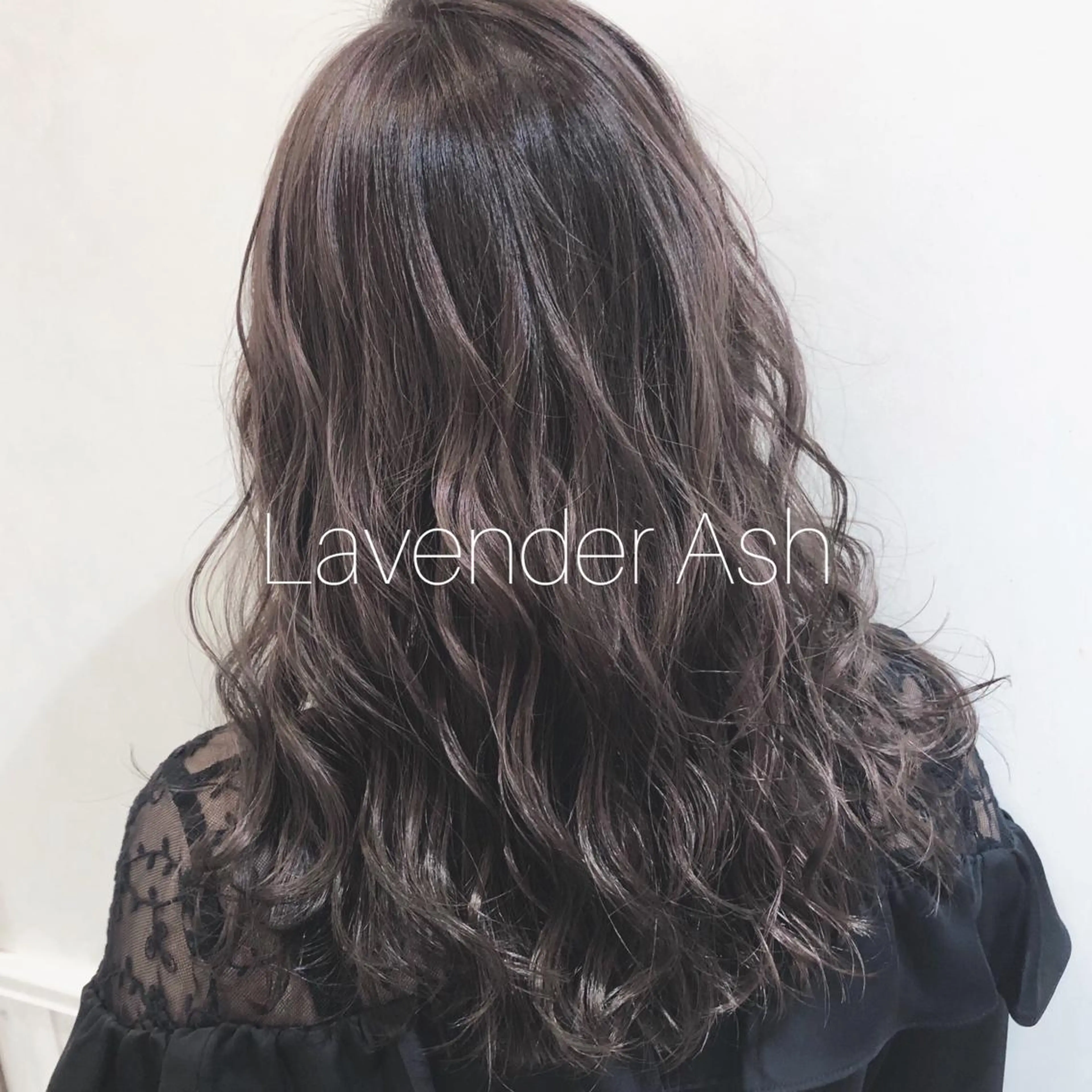 セミロング カラー アッシュ ラベンダーカラー ラベンダーアッシュ カット ヘアカラー トリートメント 👑髪質改善の匠👑 サンジョウ ユウキのヘアスタイル