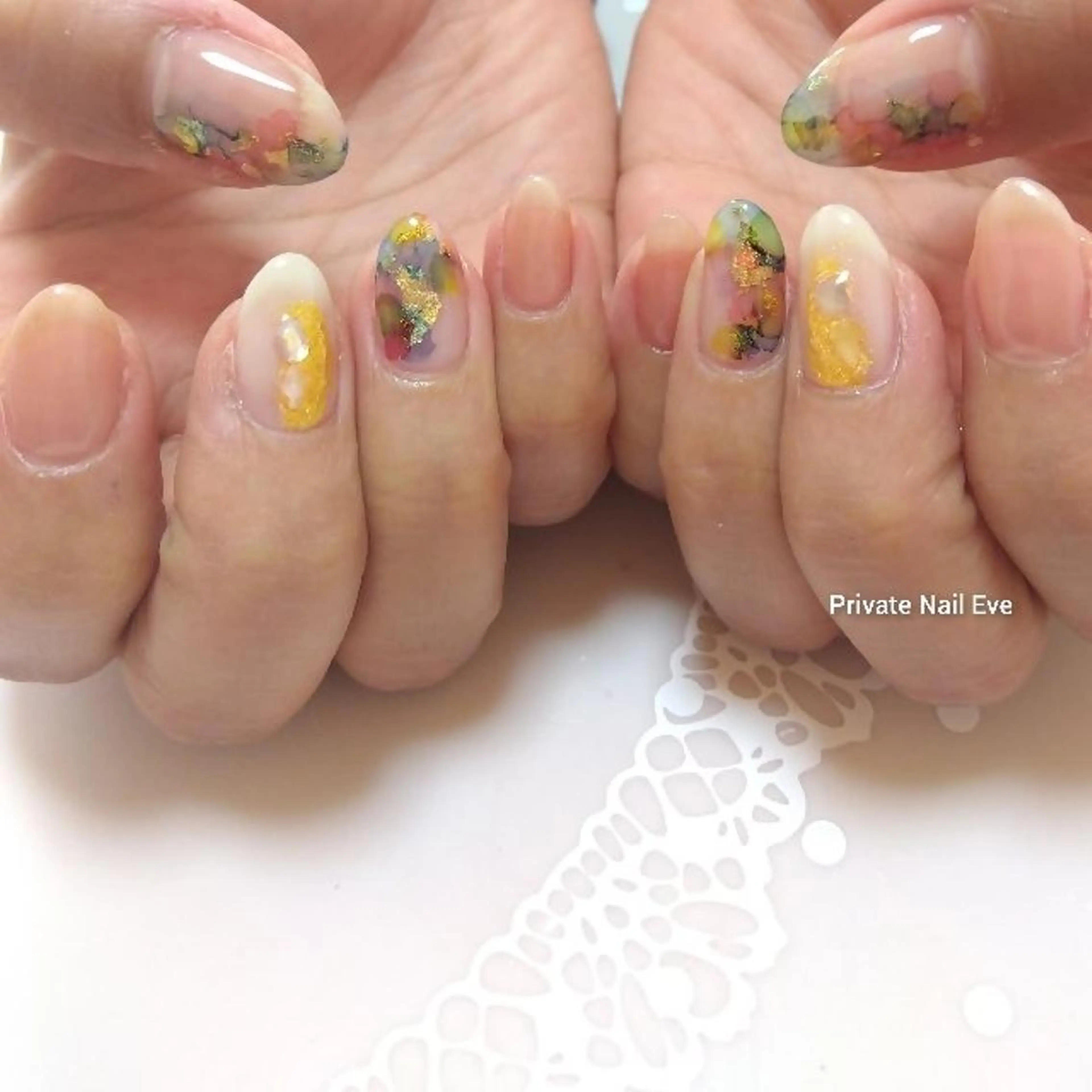 ネイル ニュアンスネイル ハンドネイル ネイル junkoのネイルデザイン