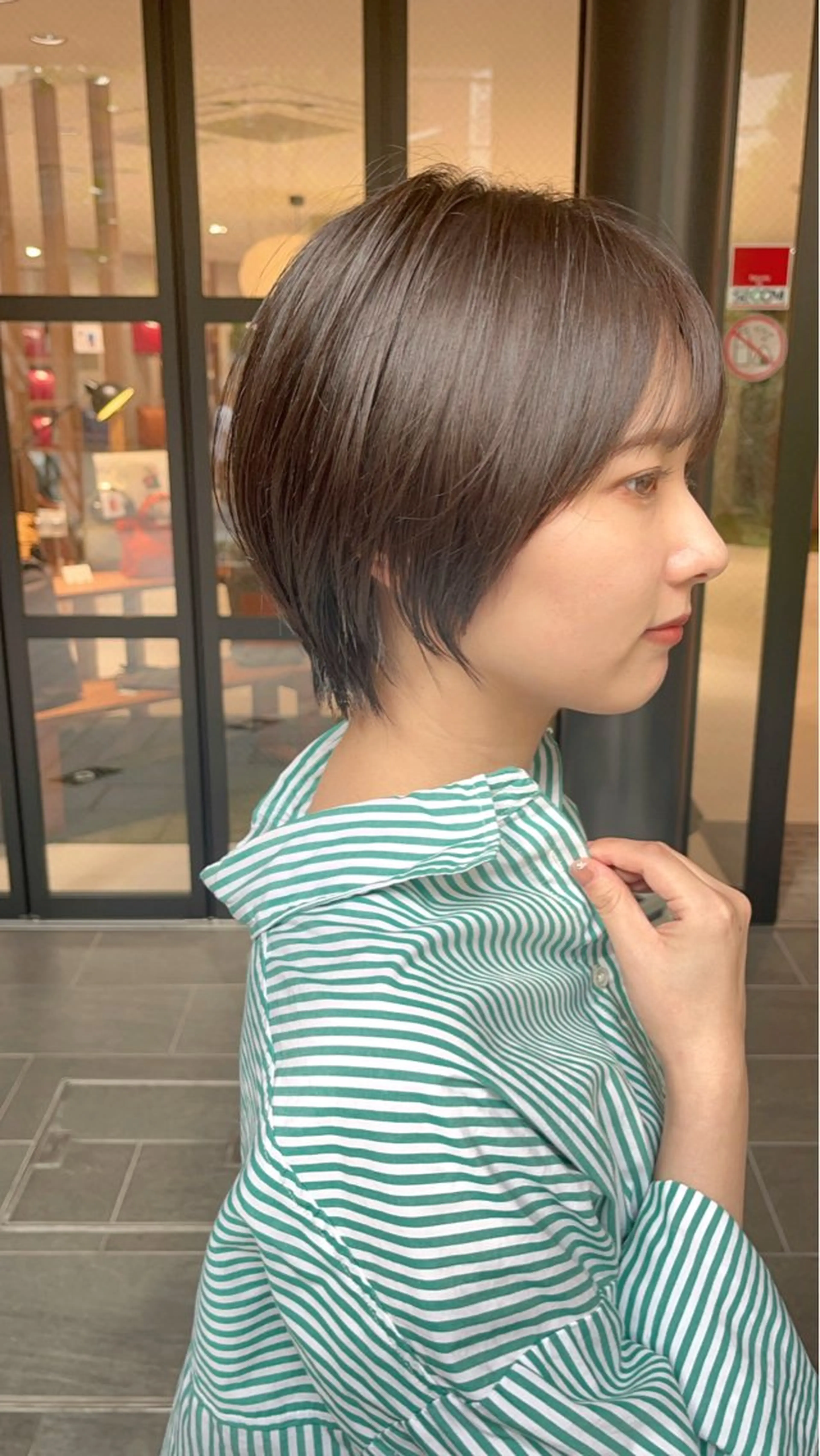 ショート 丸みショート ショートヘア GIEN 末吉 海斗のヘアスタイル
