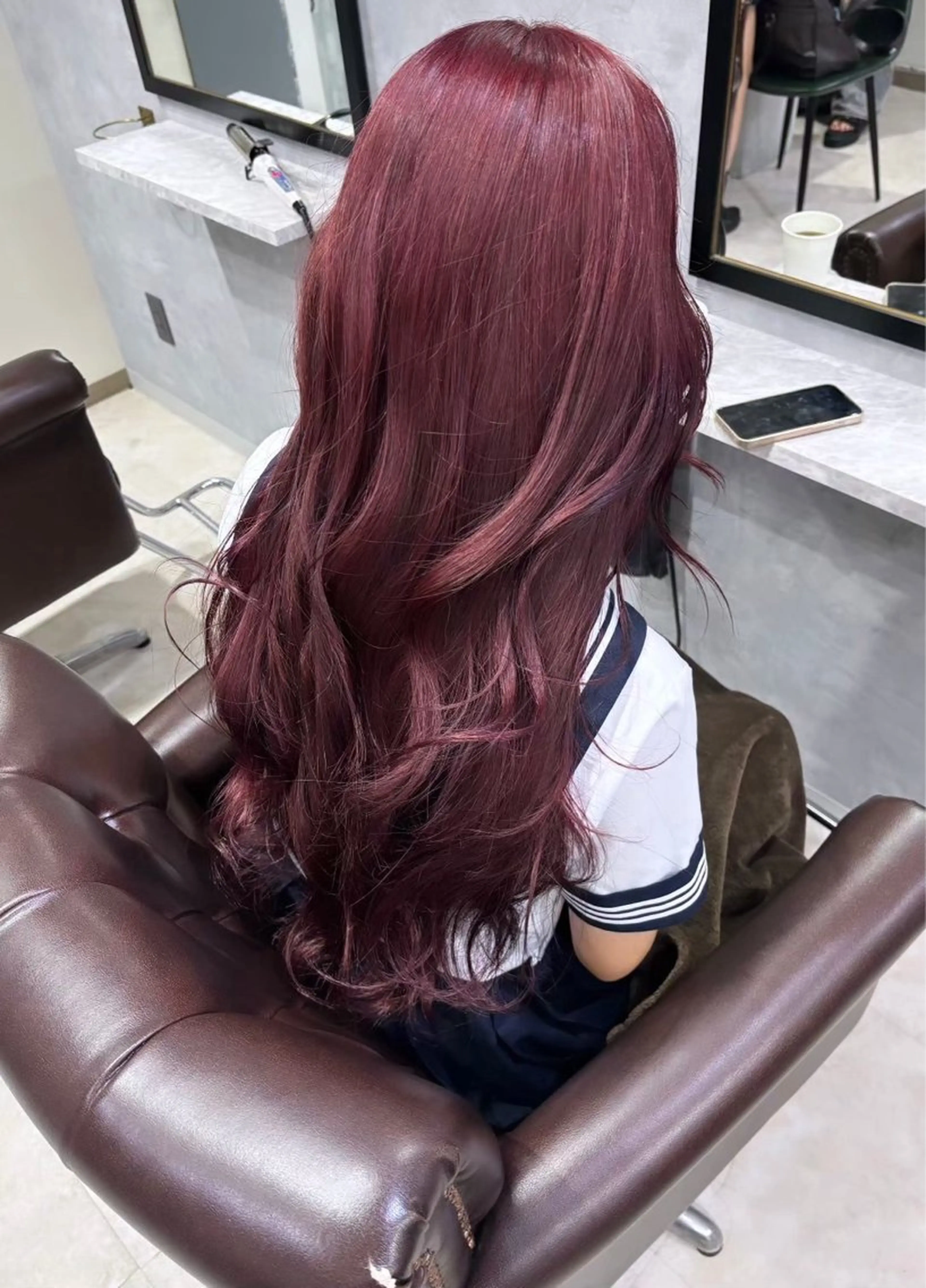 ロング カラー Himari/池袋 ハイトーンカラーのヘアスタイル