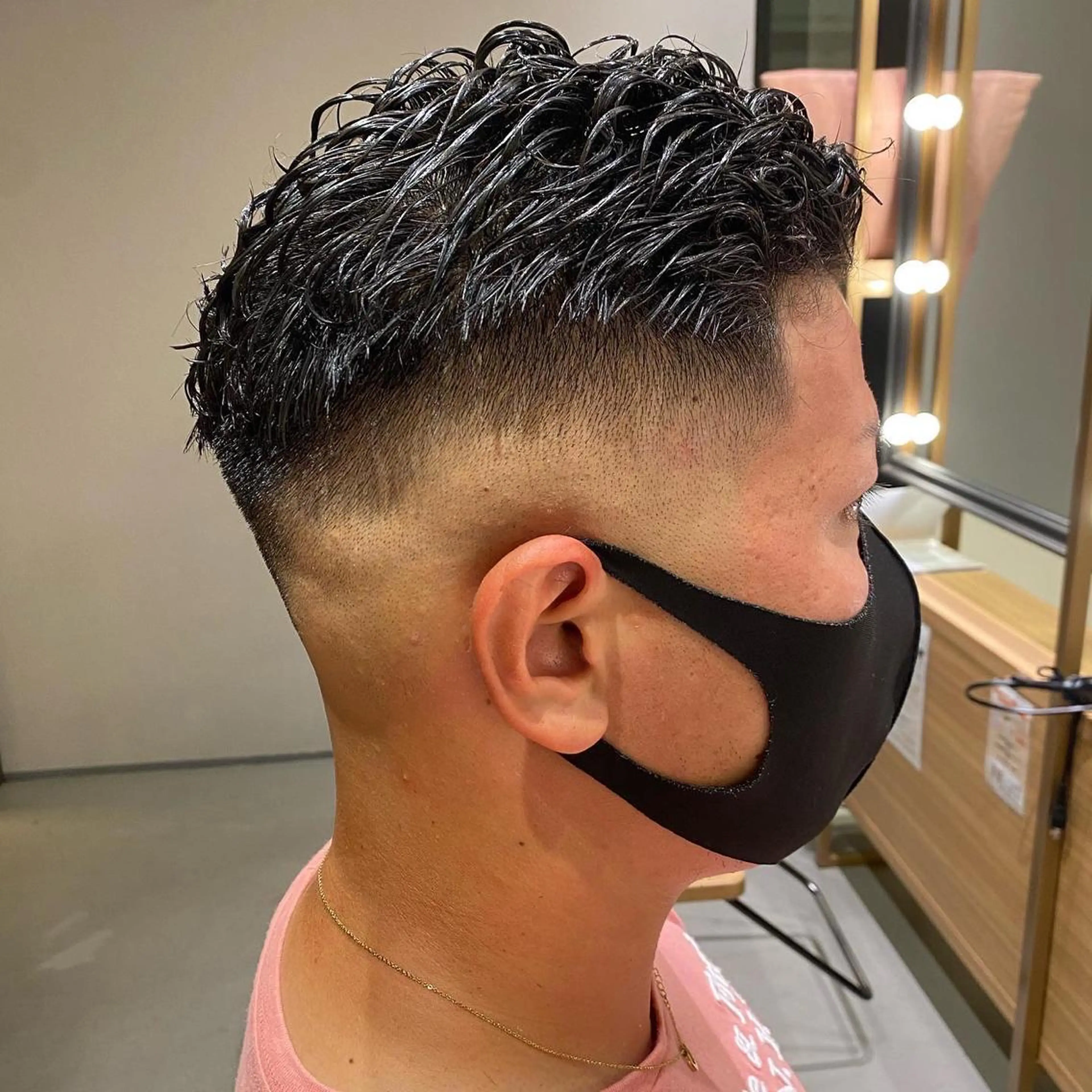 ショート パーマ メンズ unopulir   茶屋町店所属・unopulir 景山　凌のヘアスタイル