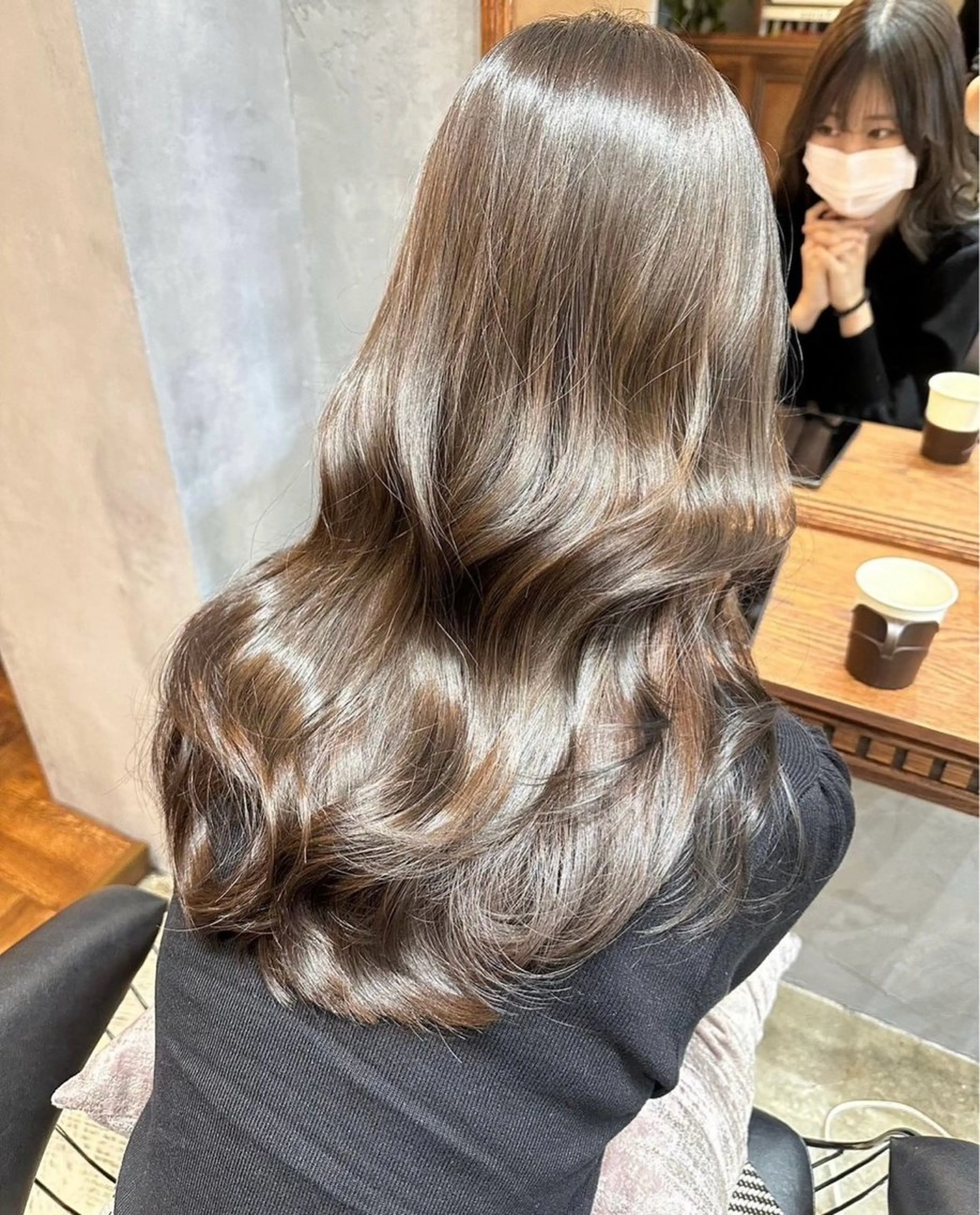 ロング Lond  bla-ma所属・ブリーチなしカラー／ 今井春汰のヘアスタイル