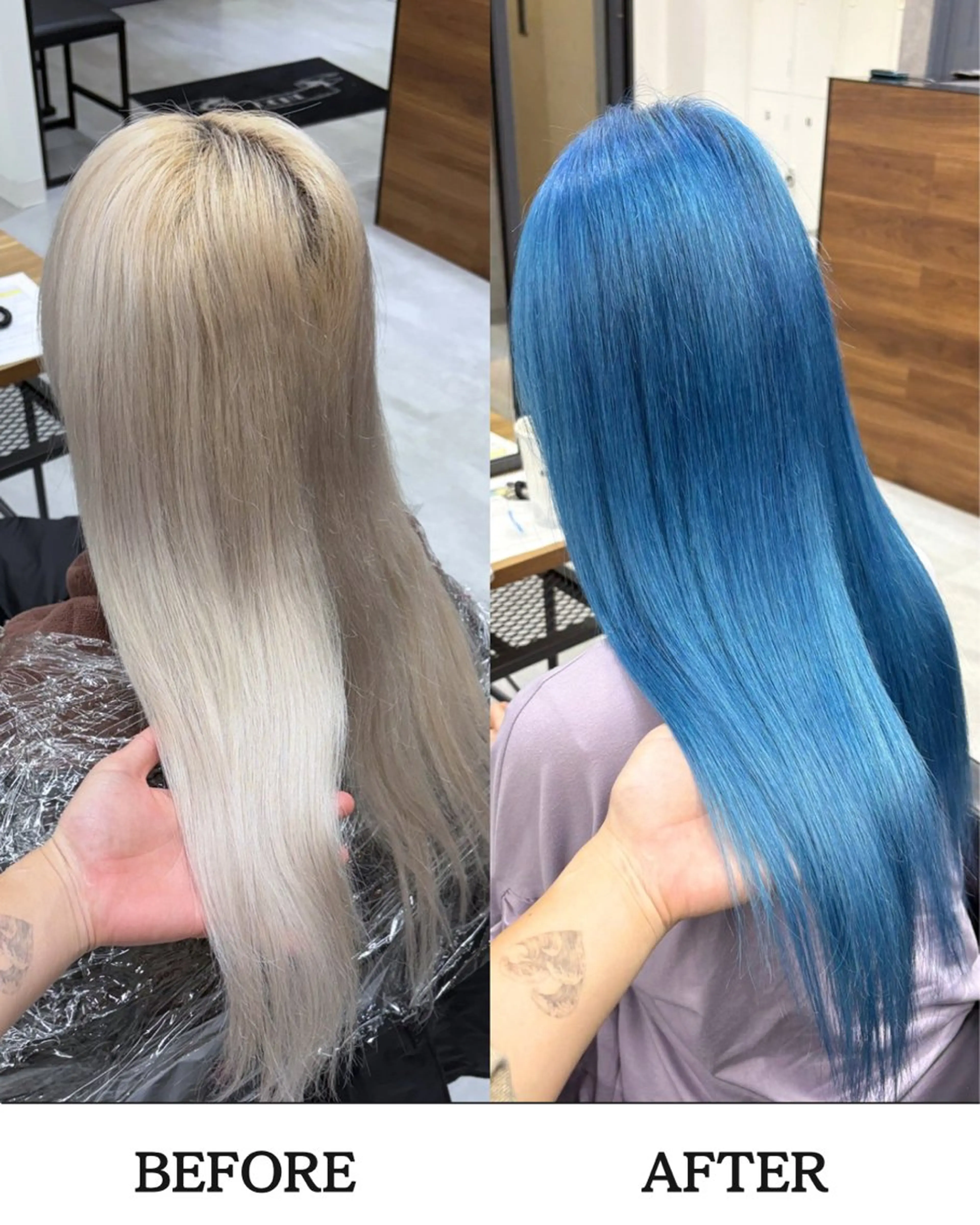 セミロング カラー エクステ ヘアカラー トリートメント エクステ KEISUKE/ カラー✨エクステのヘアスタイル