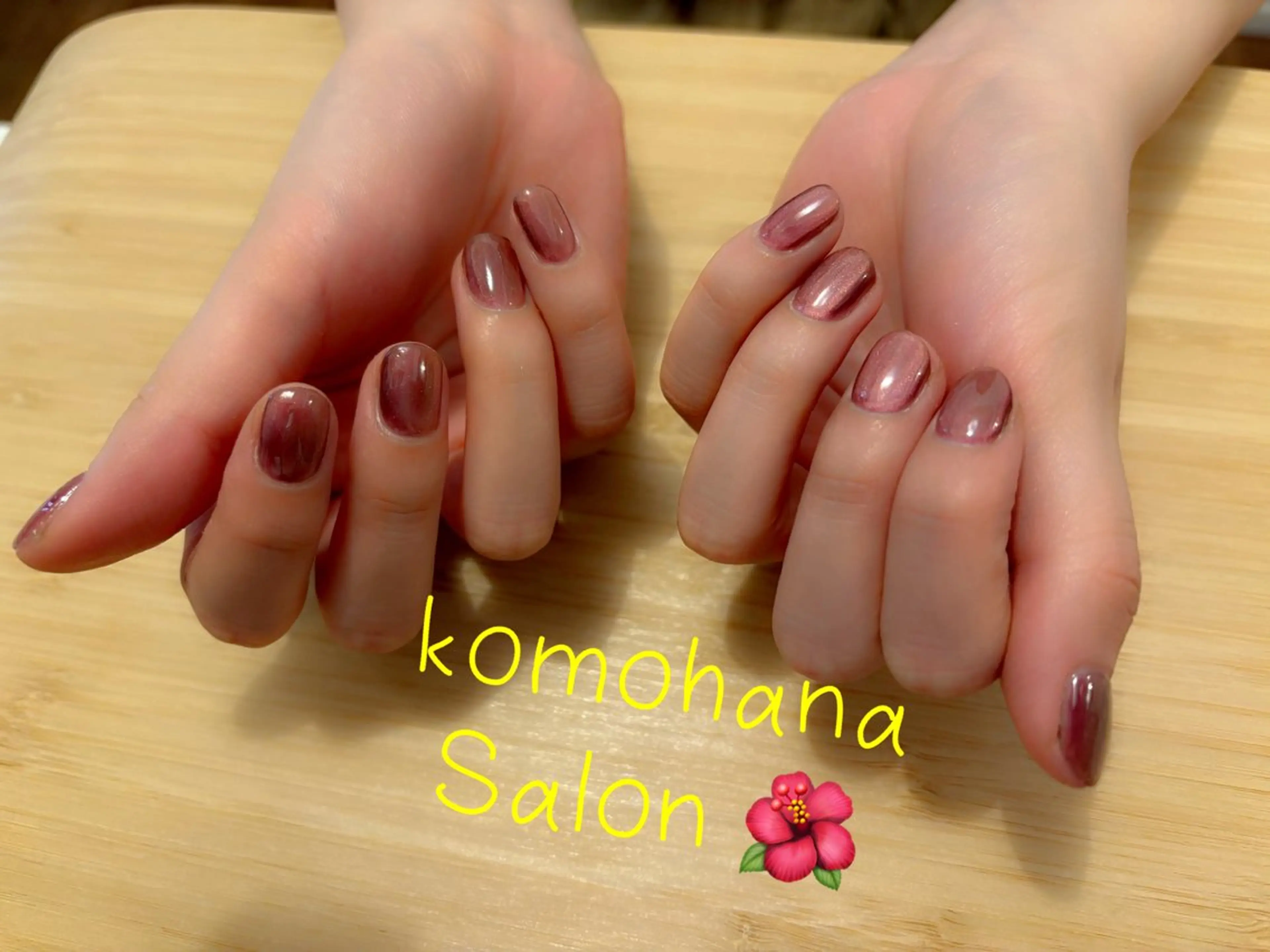 ネイル マグネットネイル komohana salon🌺のネイルデザイン