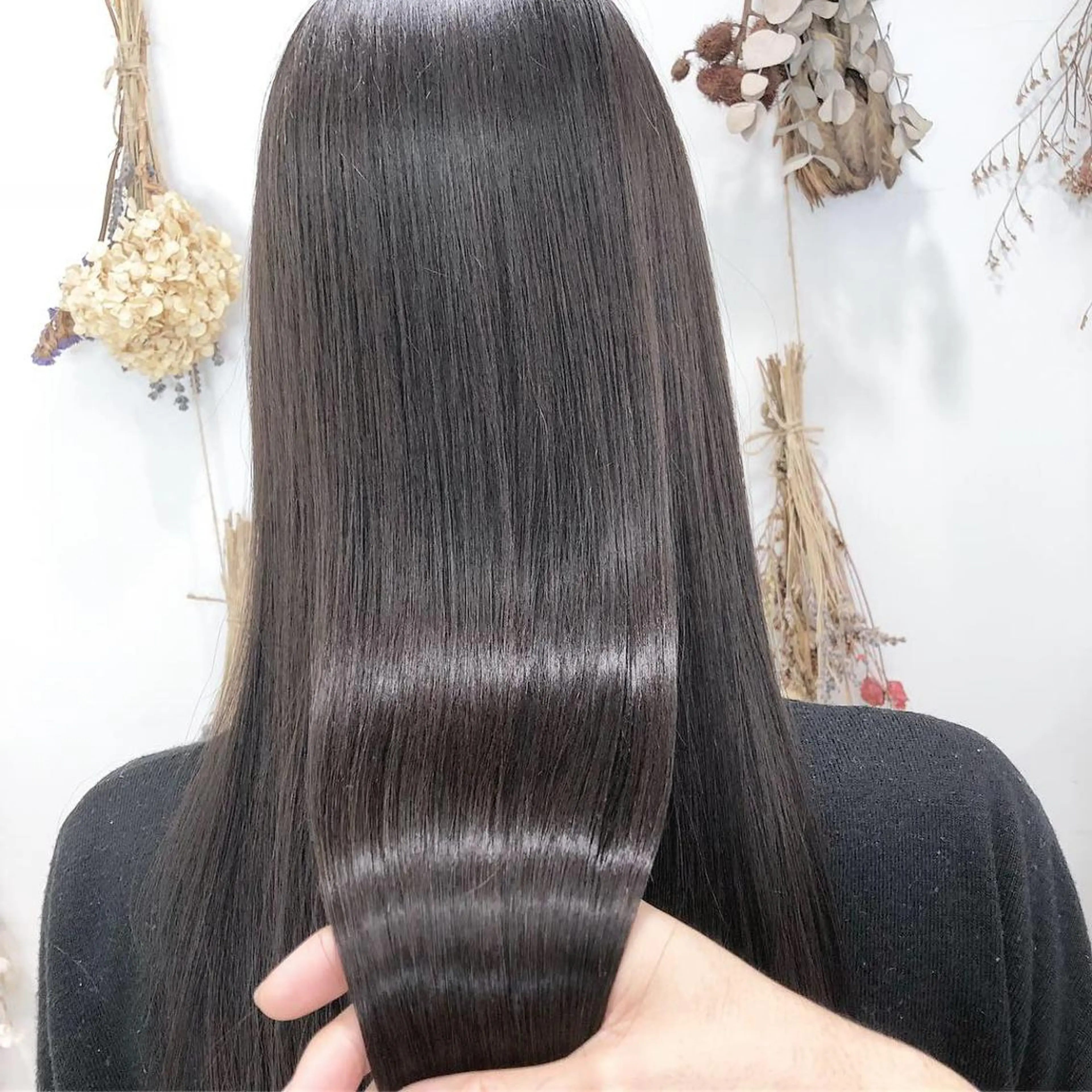 ロング パーマ 縮毛矯正/髪質改善 /韓国風　山川春輝のヘアスタイル