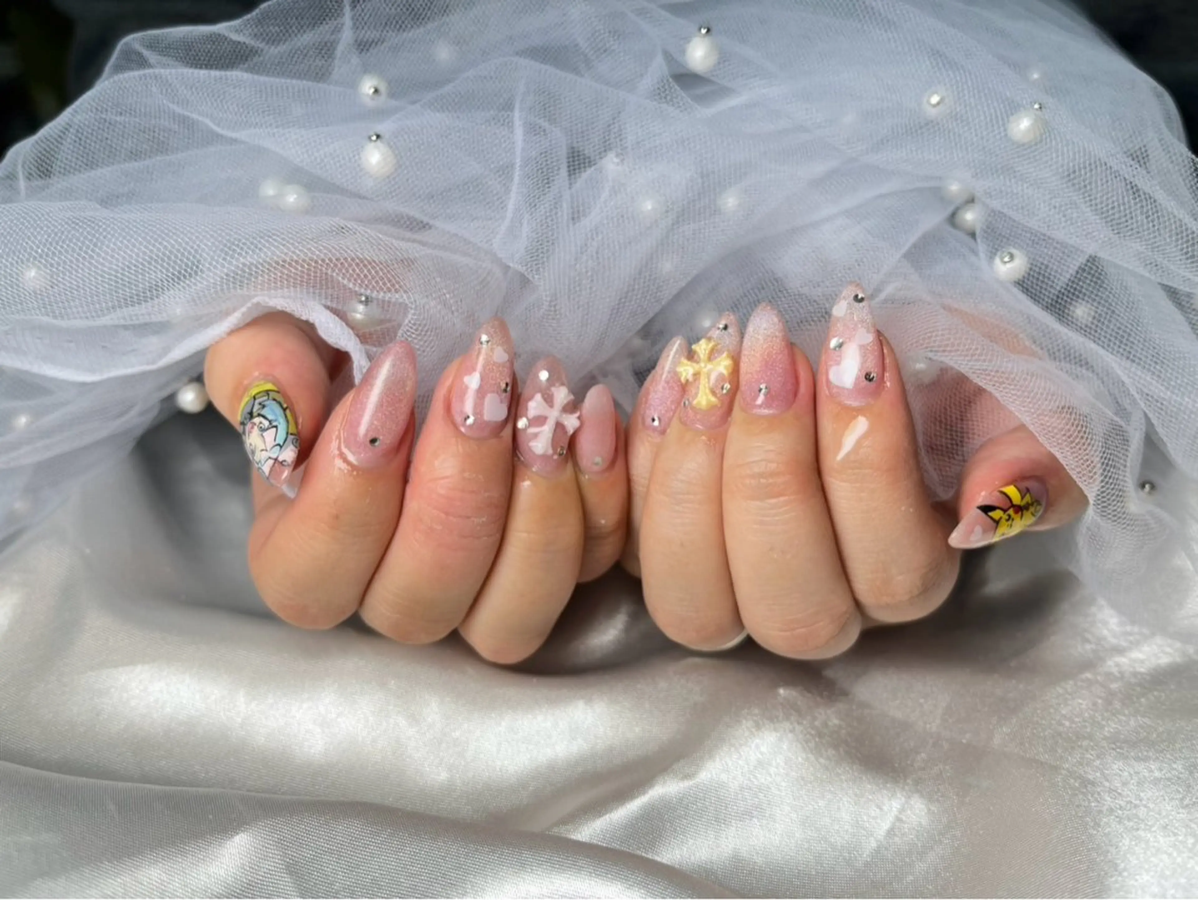 ネイル ハンドネイル Queennail 北堀江AYAのネイルデザイン