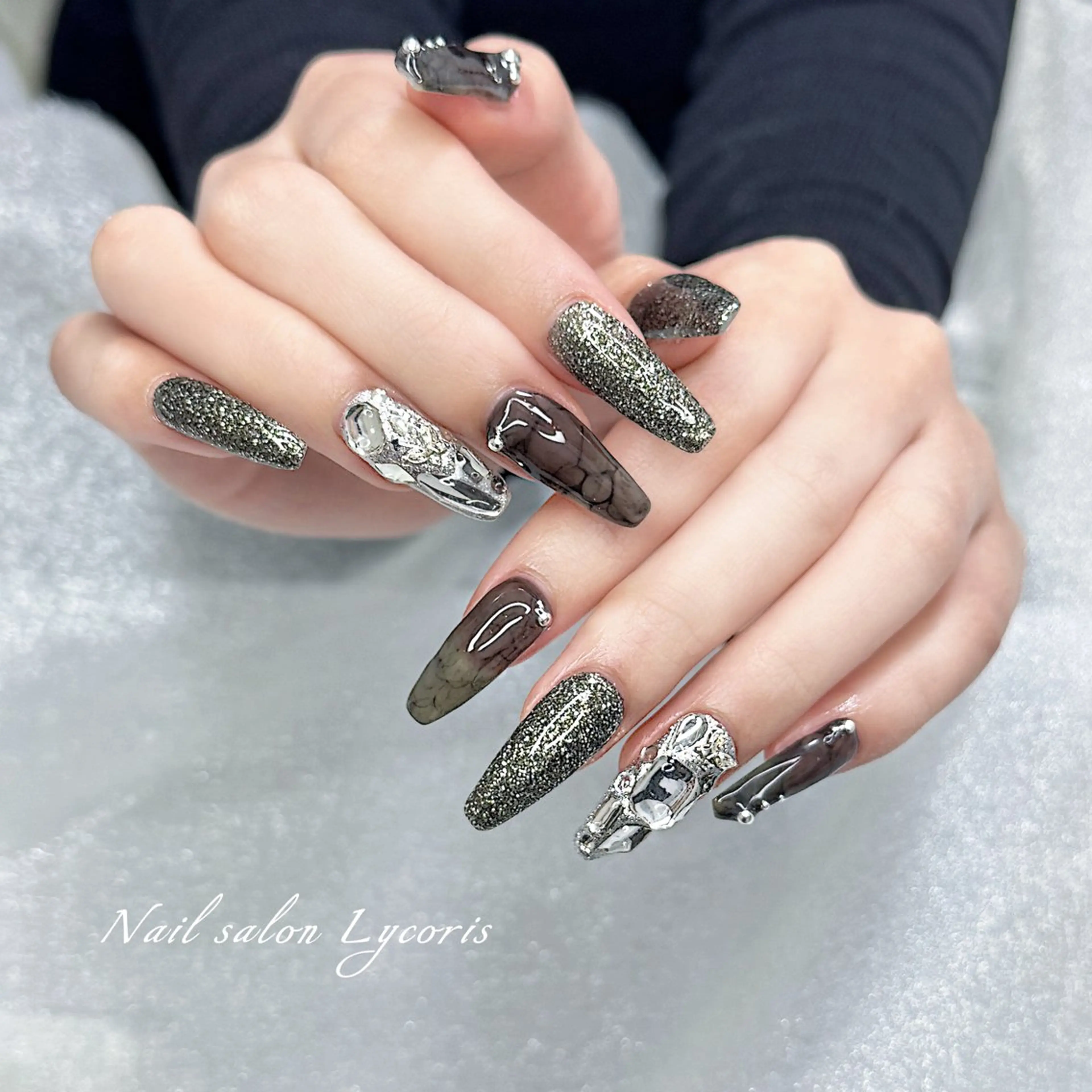 ネイル ハンドネイル Nail salon Lycoris キキのネイルデザイン