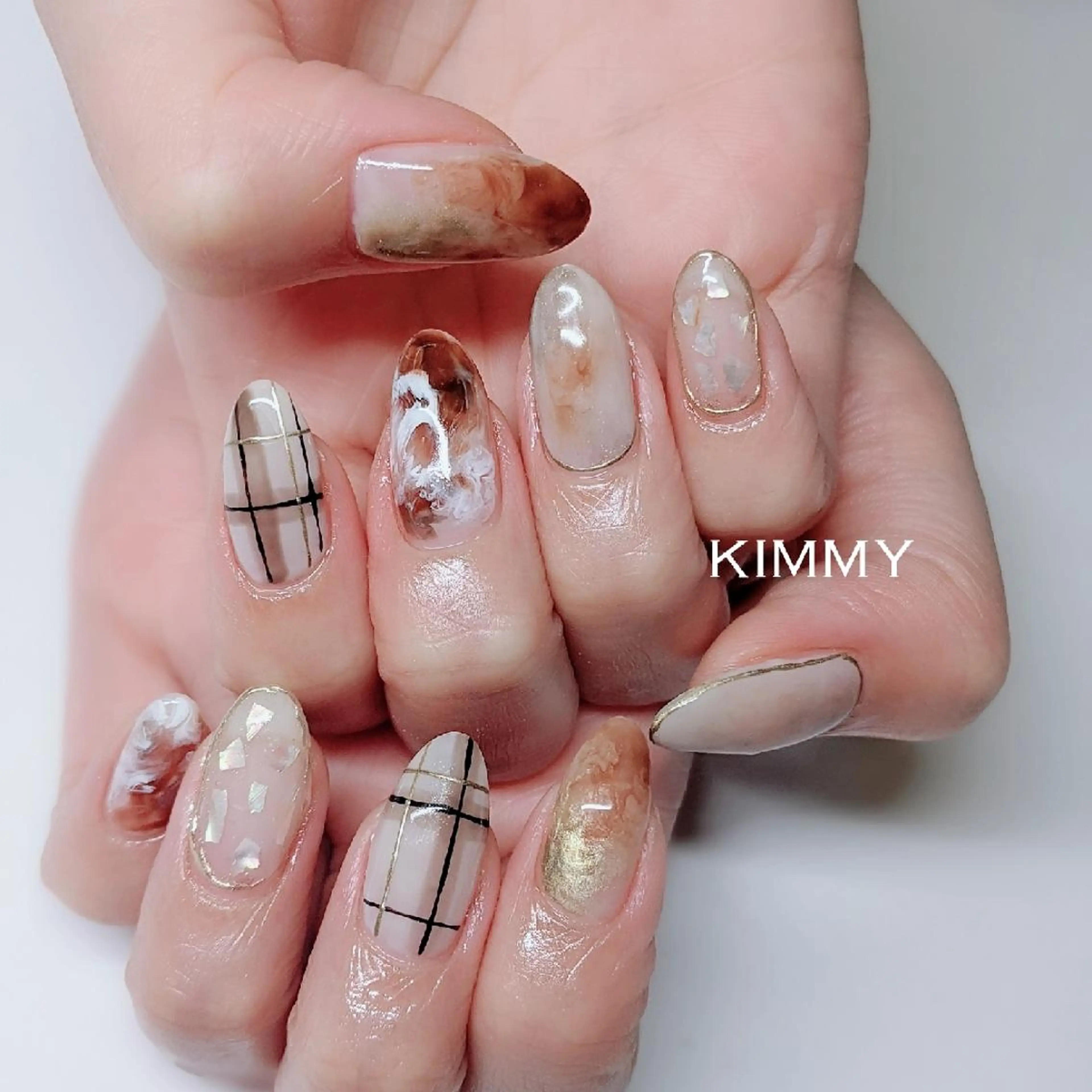 ネイル ハンドネイル kimmy nailsのネイルデザイン
