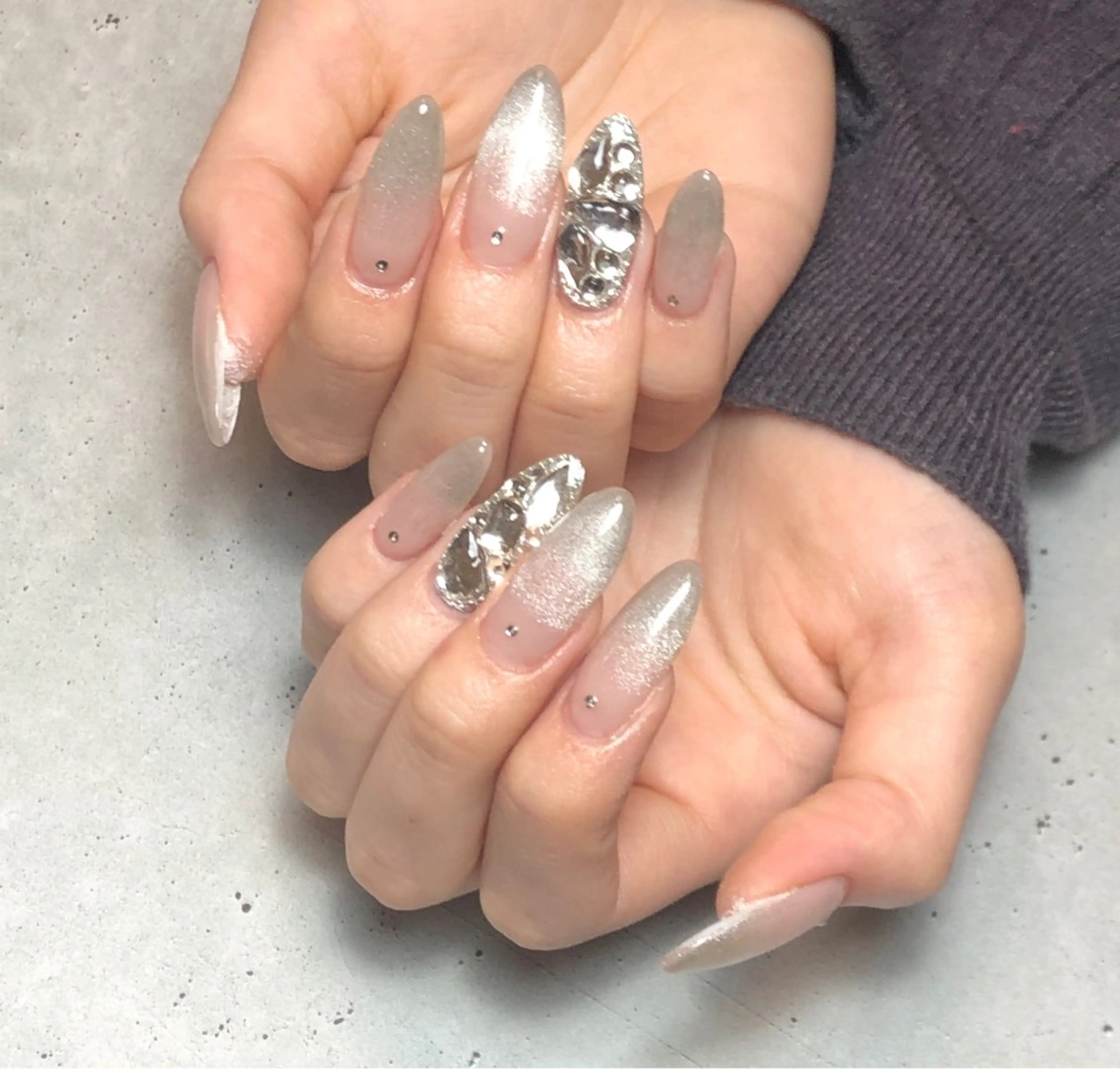 ネイル ハンドネイル 🐈yun nail ソン🐈のネイルデザイン
