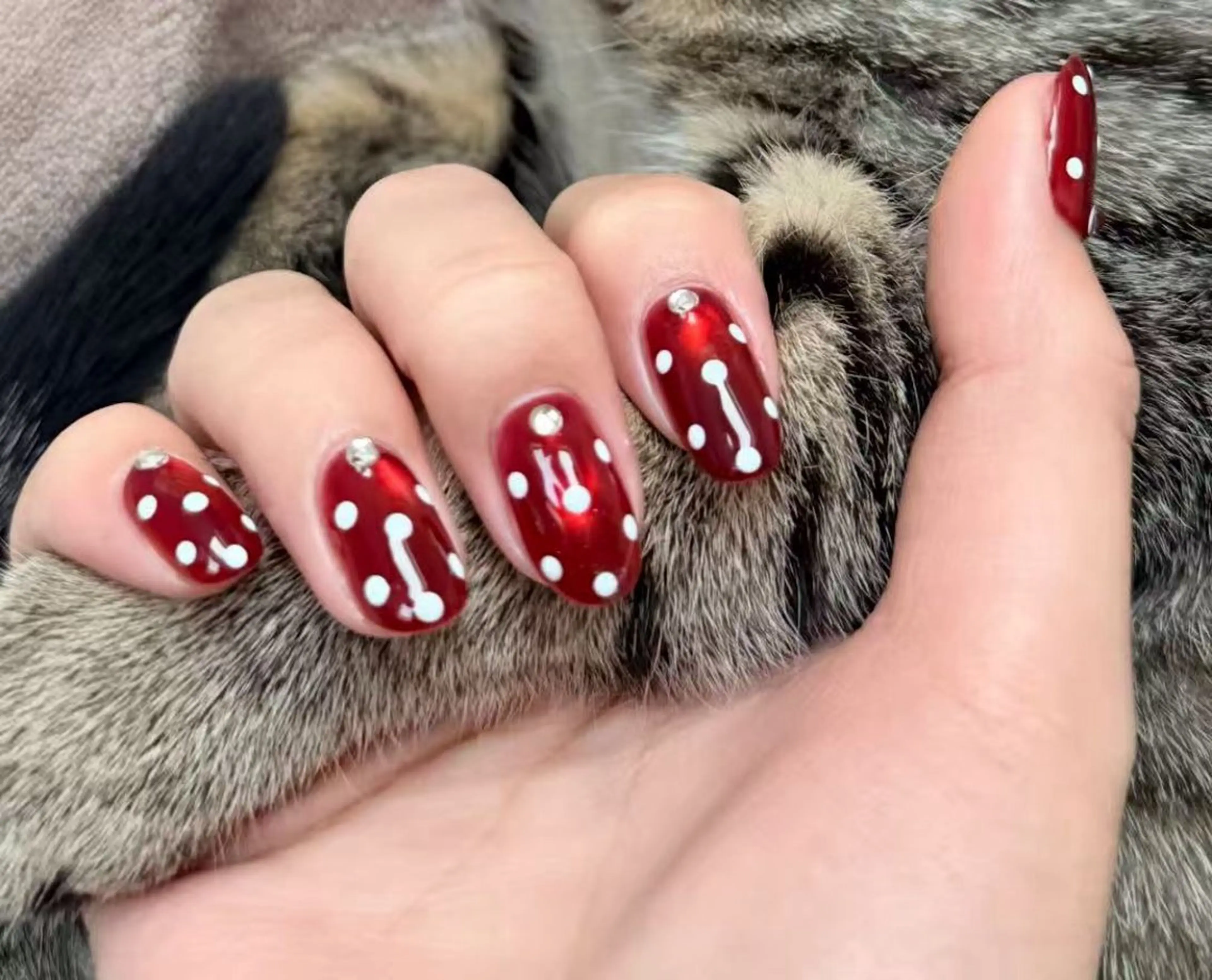 定額ネイル💅メニュー写真デザイン★🌸人気💕 冬限定の雪花ネイル2の写真