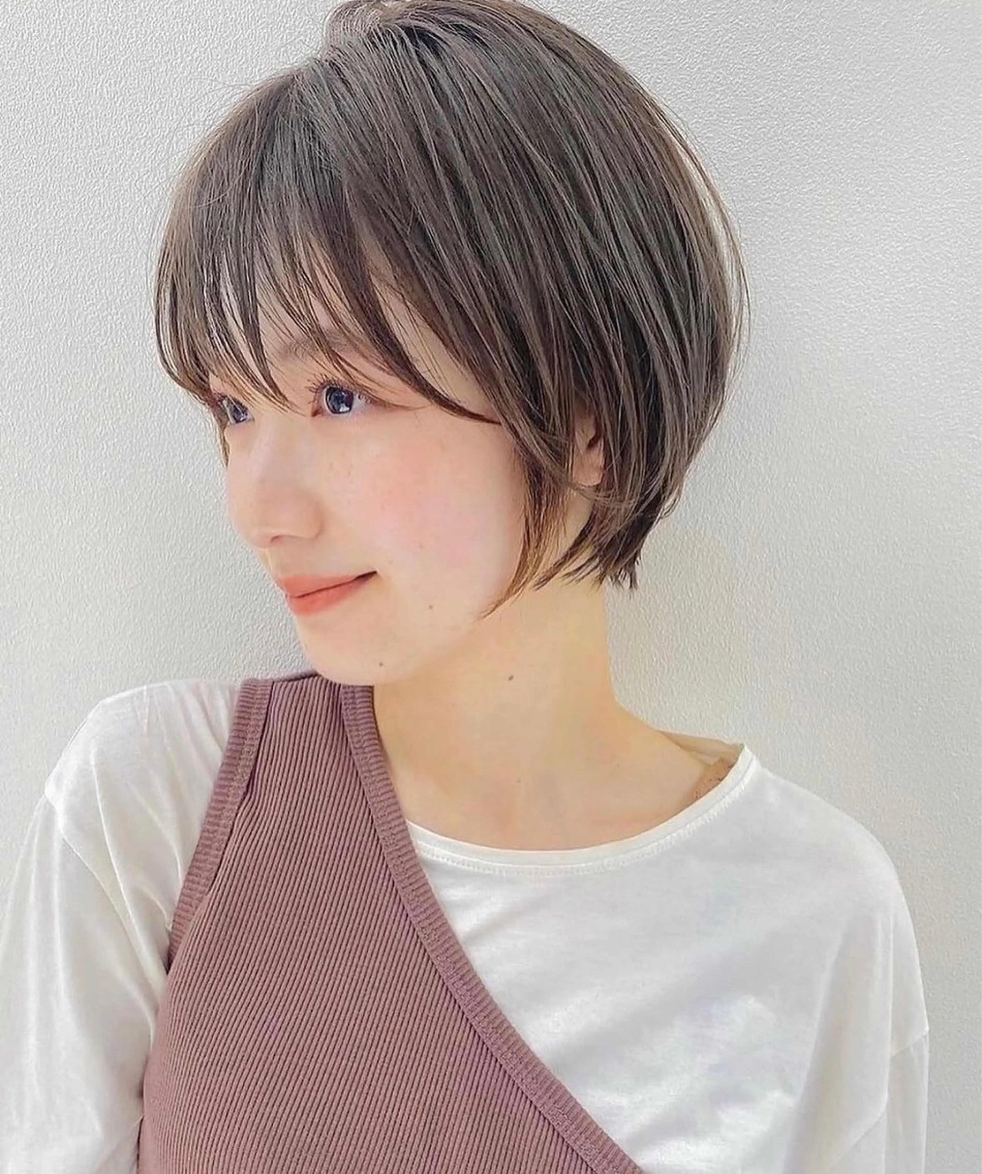 ショート 伊藤 優里のヘアスタイル