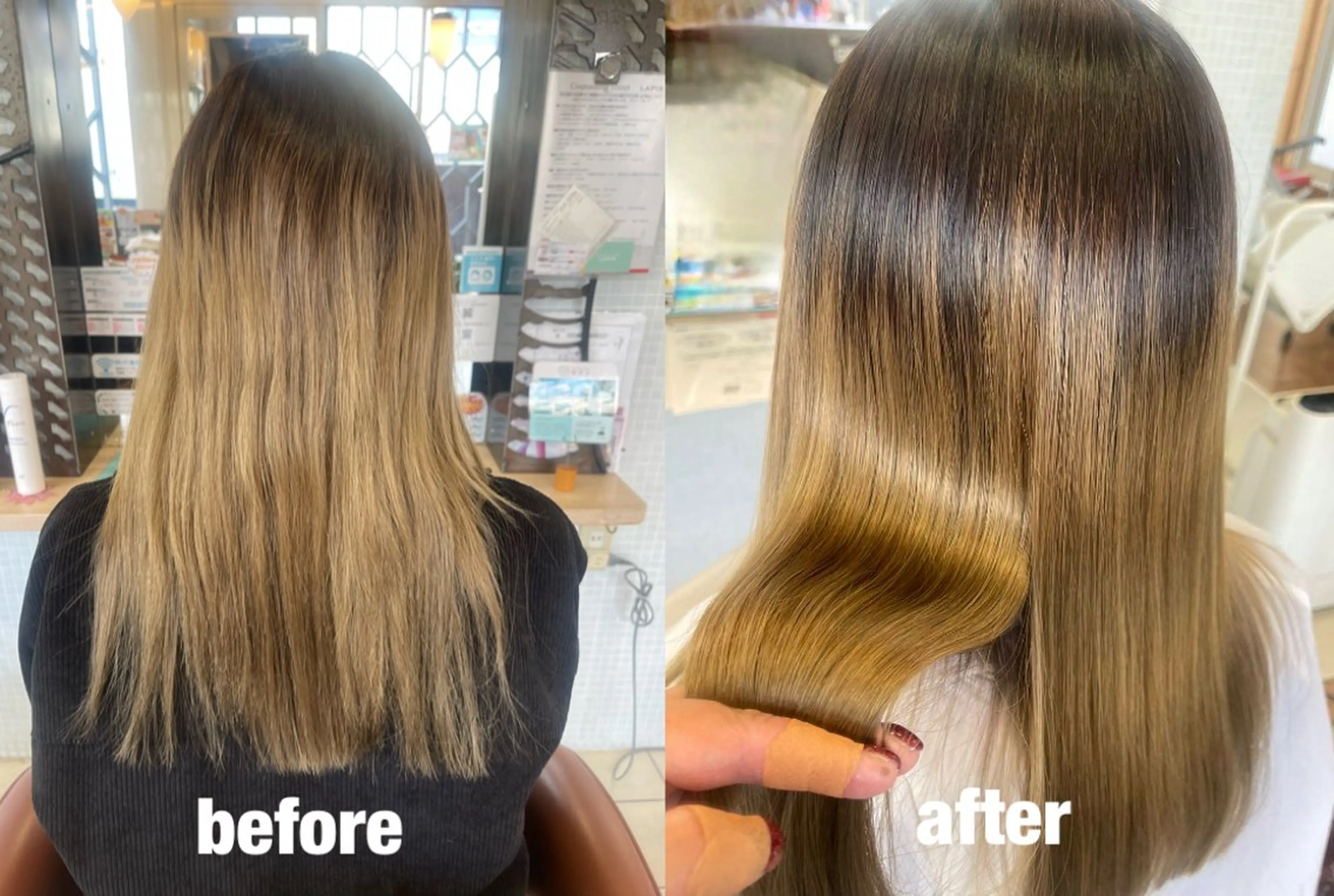 ロング LAPIS東口店 山野井のヘアスタイル
