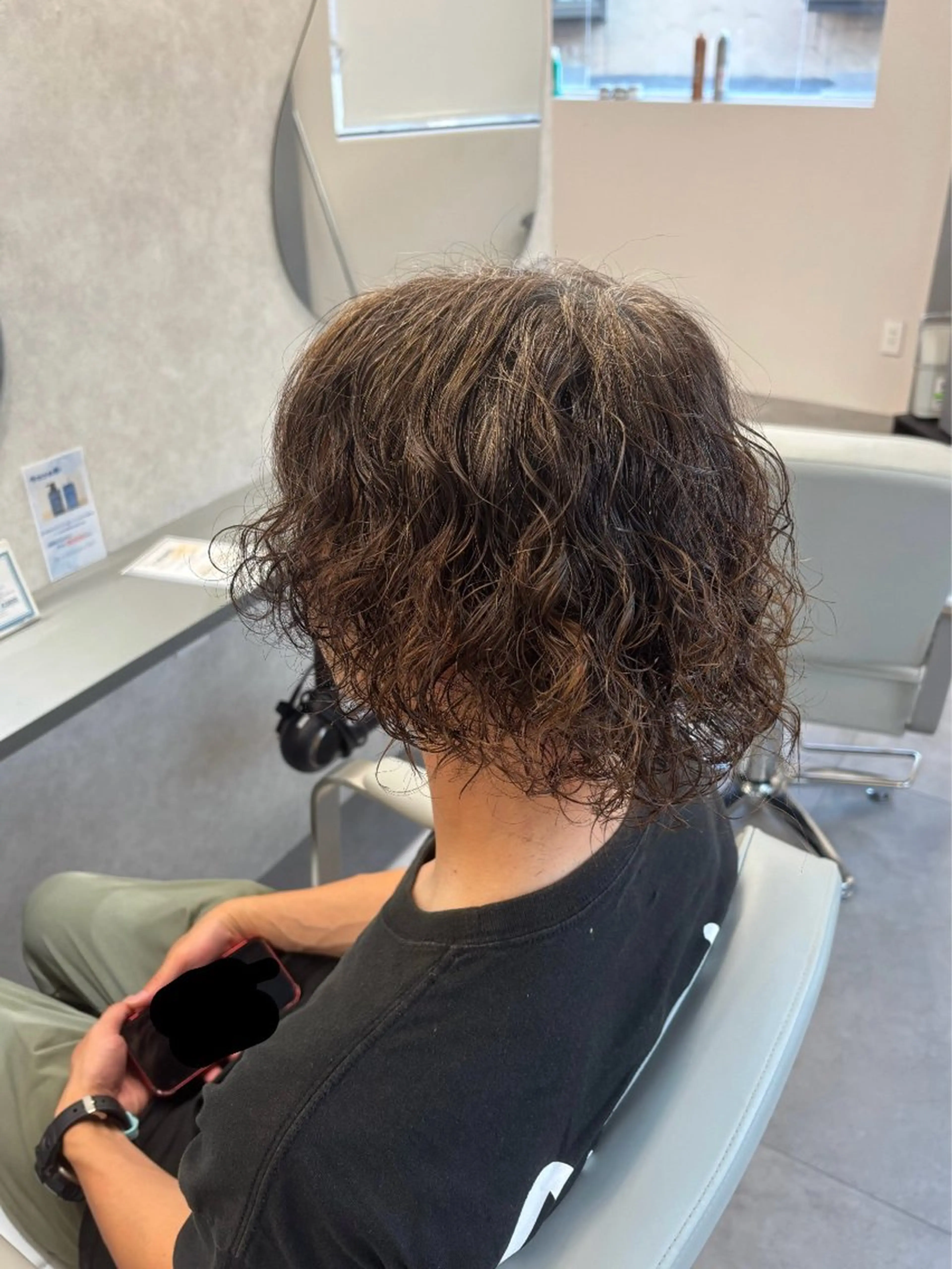 メンズ パーマ nui　久木 駿介のヘアスタイル