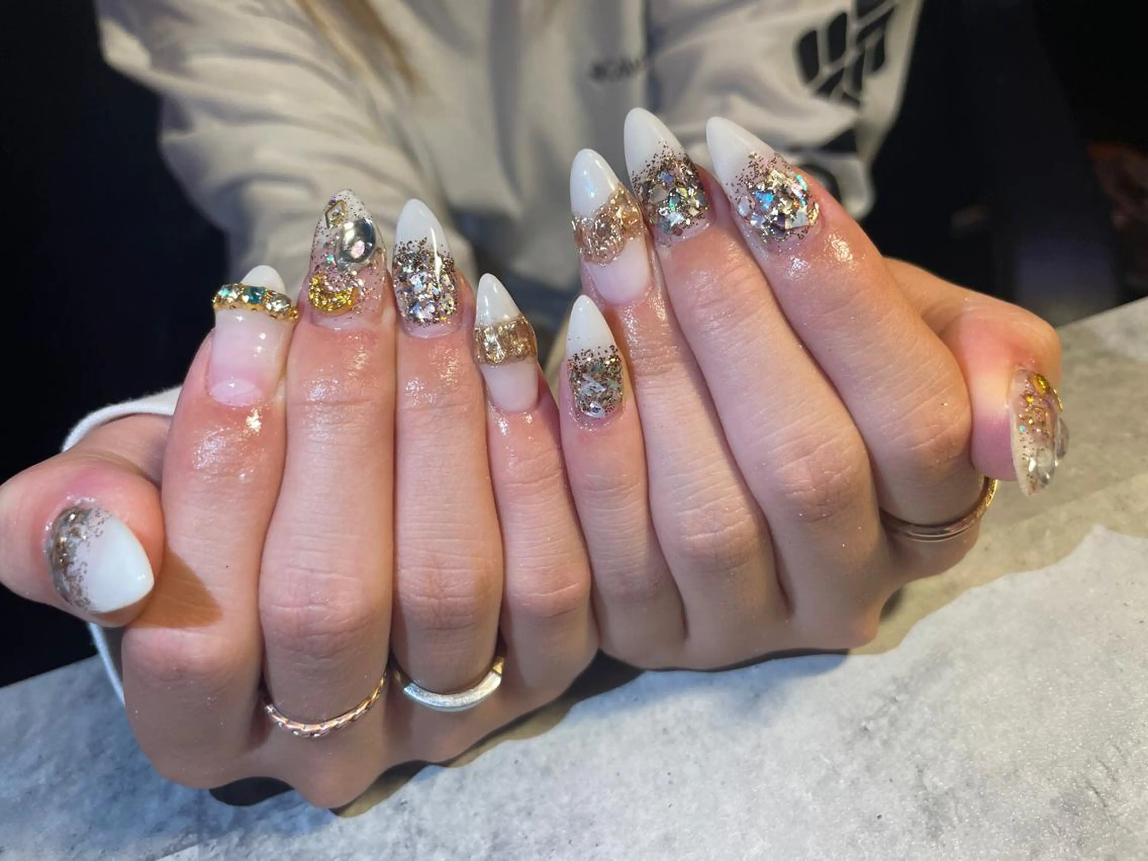 ネイル ハンドネイル Whity所属・Whity kiriのネイルデザイン