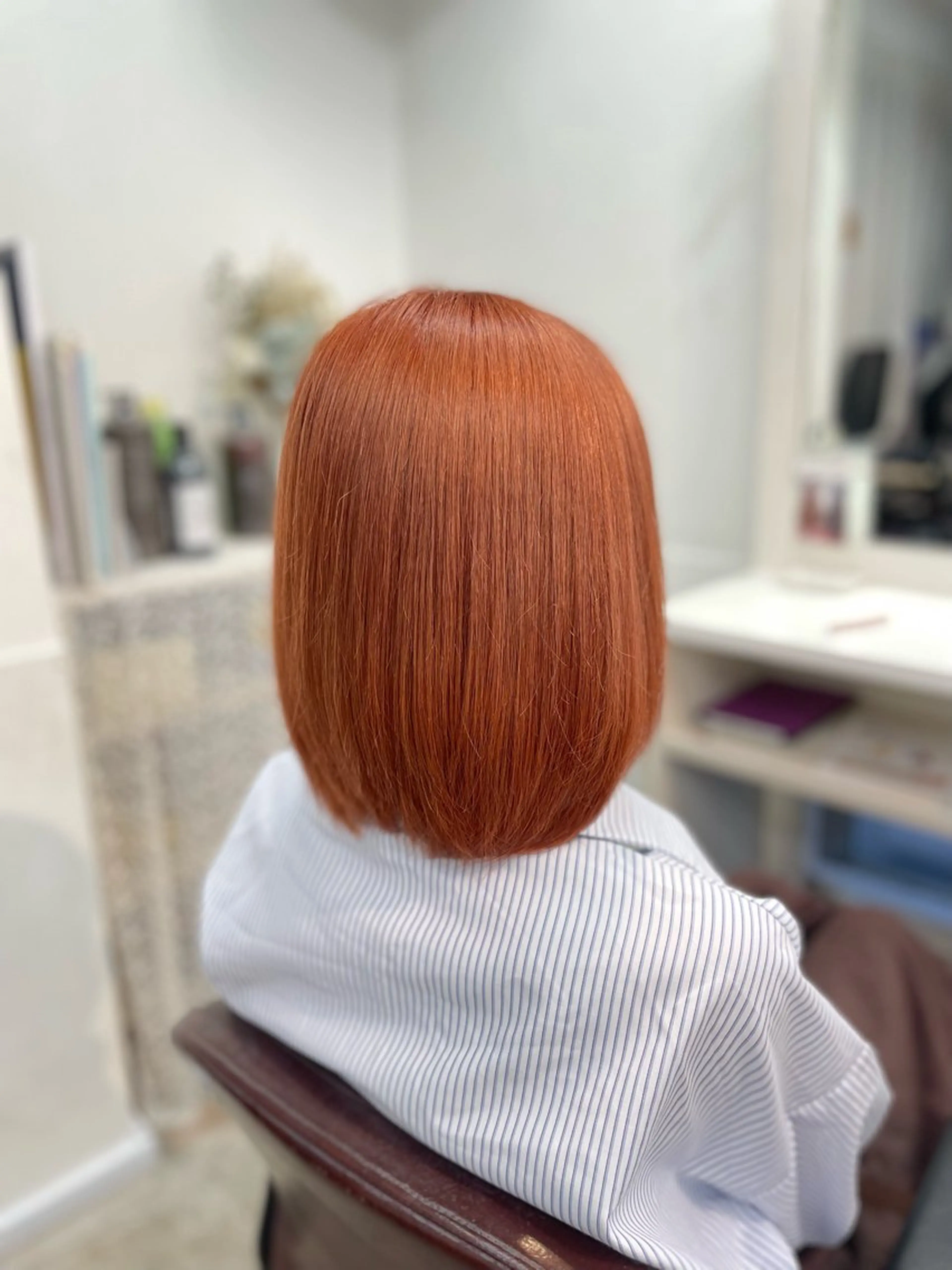 ショート カラー ヘアカラー ヘアセット 韓国ヘア🤍髪質改善 🇰🇷AKANEのヘアスタイル