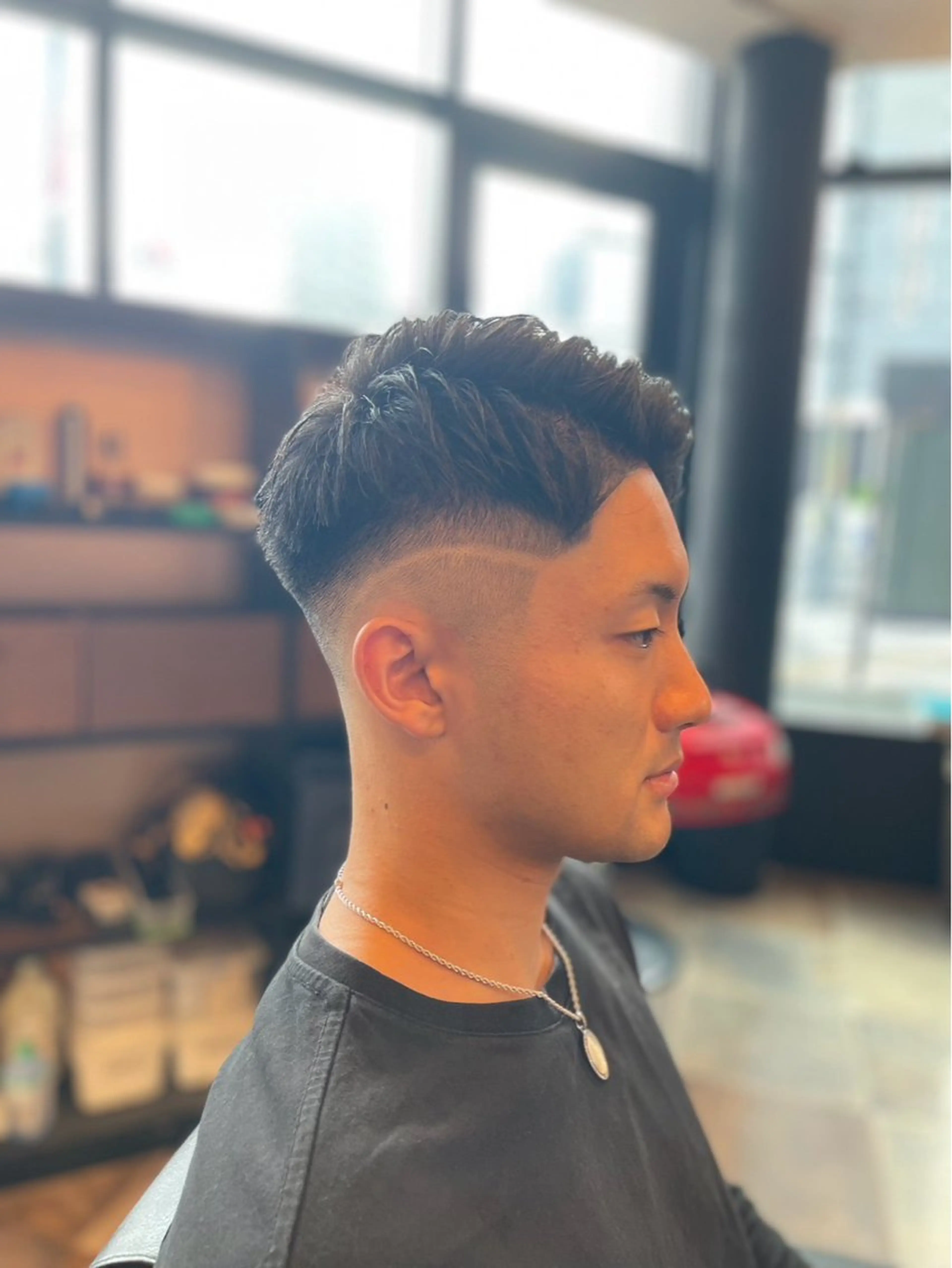 ショート メンズ フェードカット カット 🌟夜から通える🌟 メンズ専門店長RENのヘアスタイル