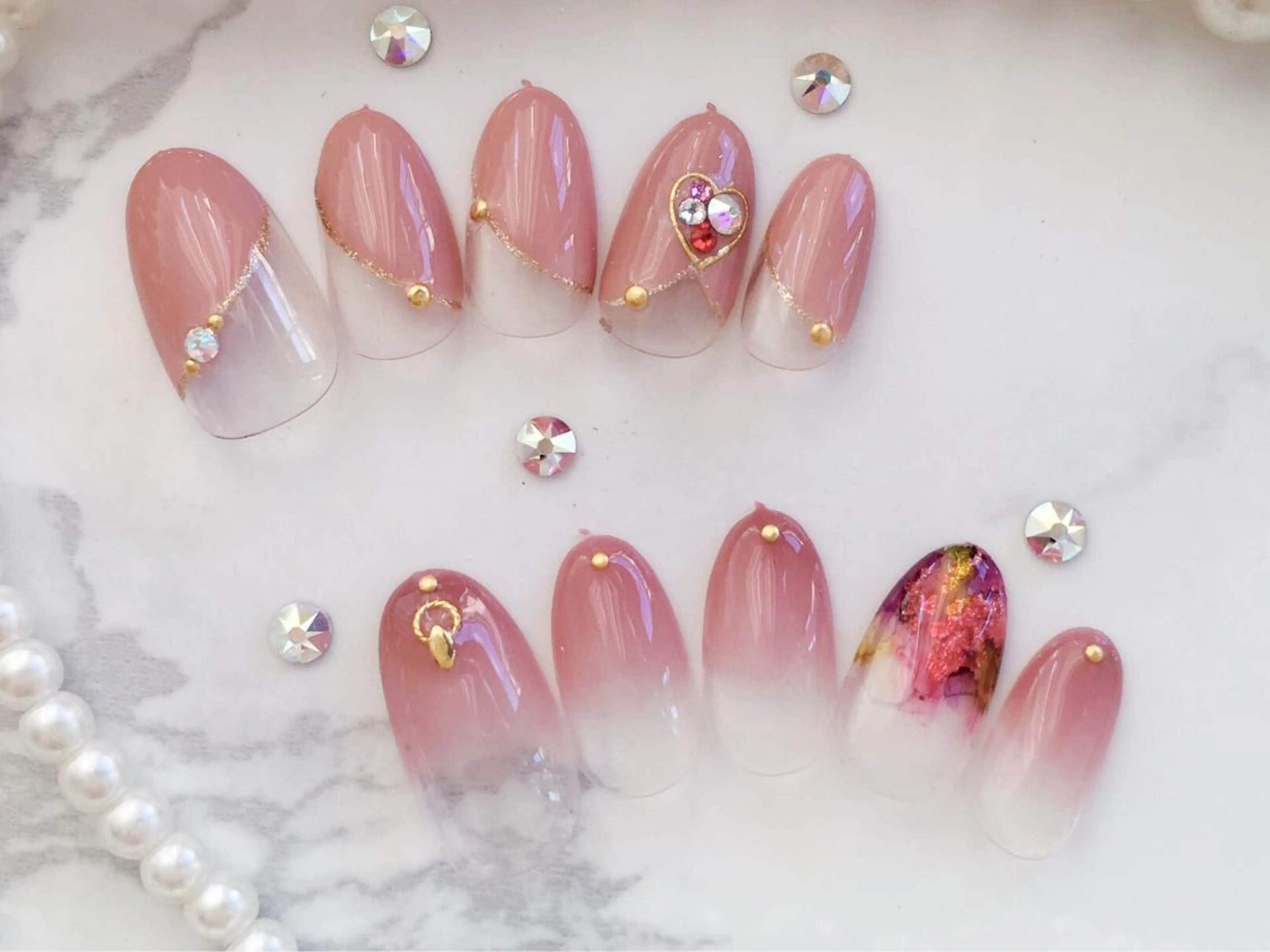 ネイル アートネイル シンプルネイル HALU ハルのネイルデザイン