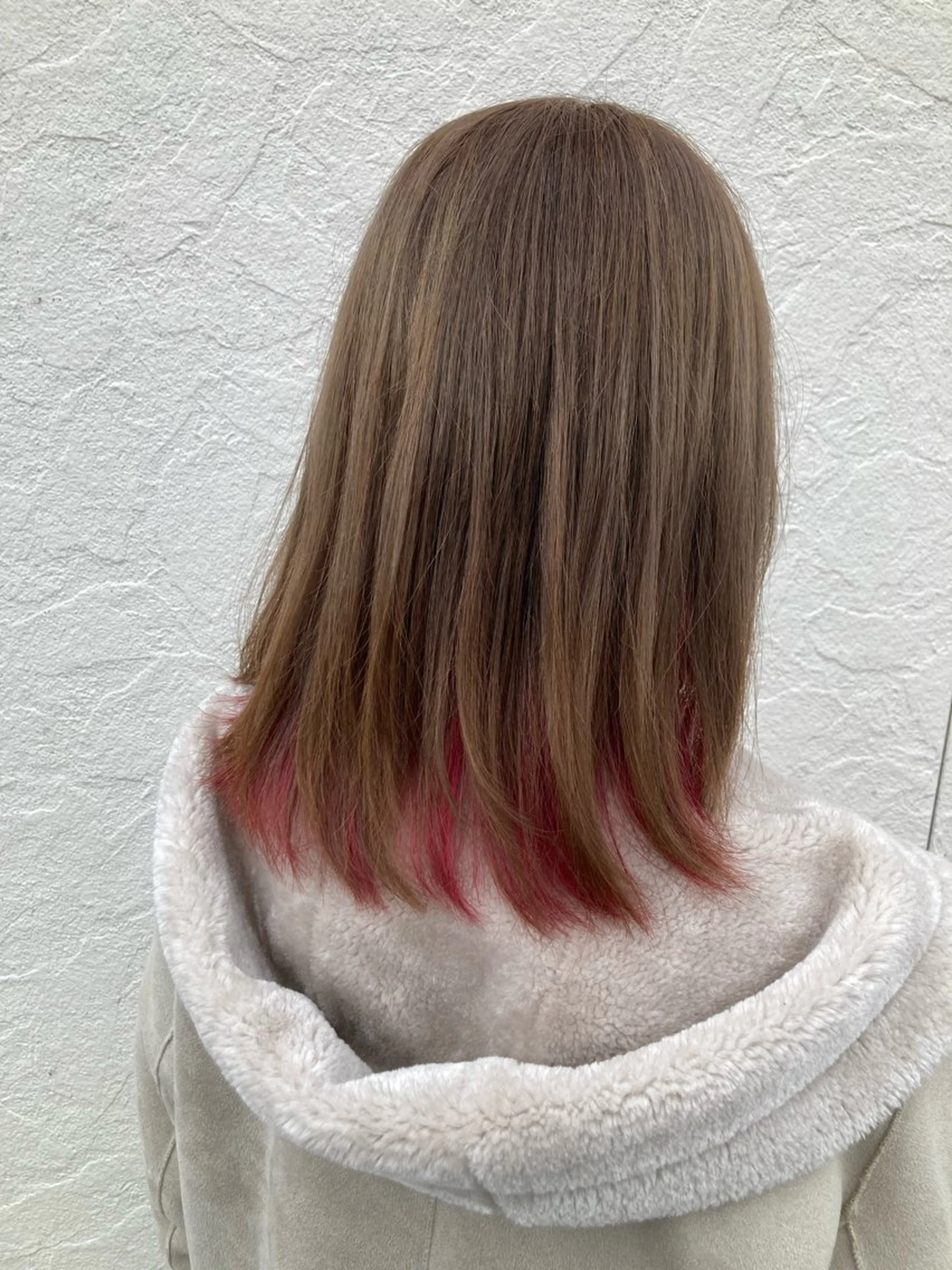 ミディアム カット ヘアカラー hair salon rita 野々市所属・中野 幹也のヘアスタイル