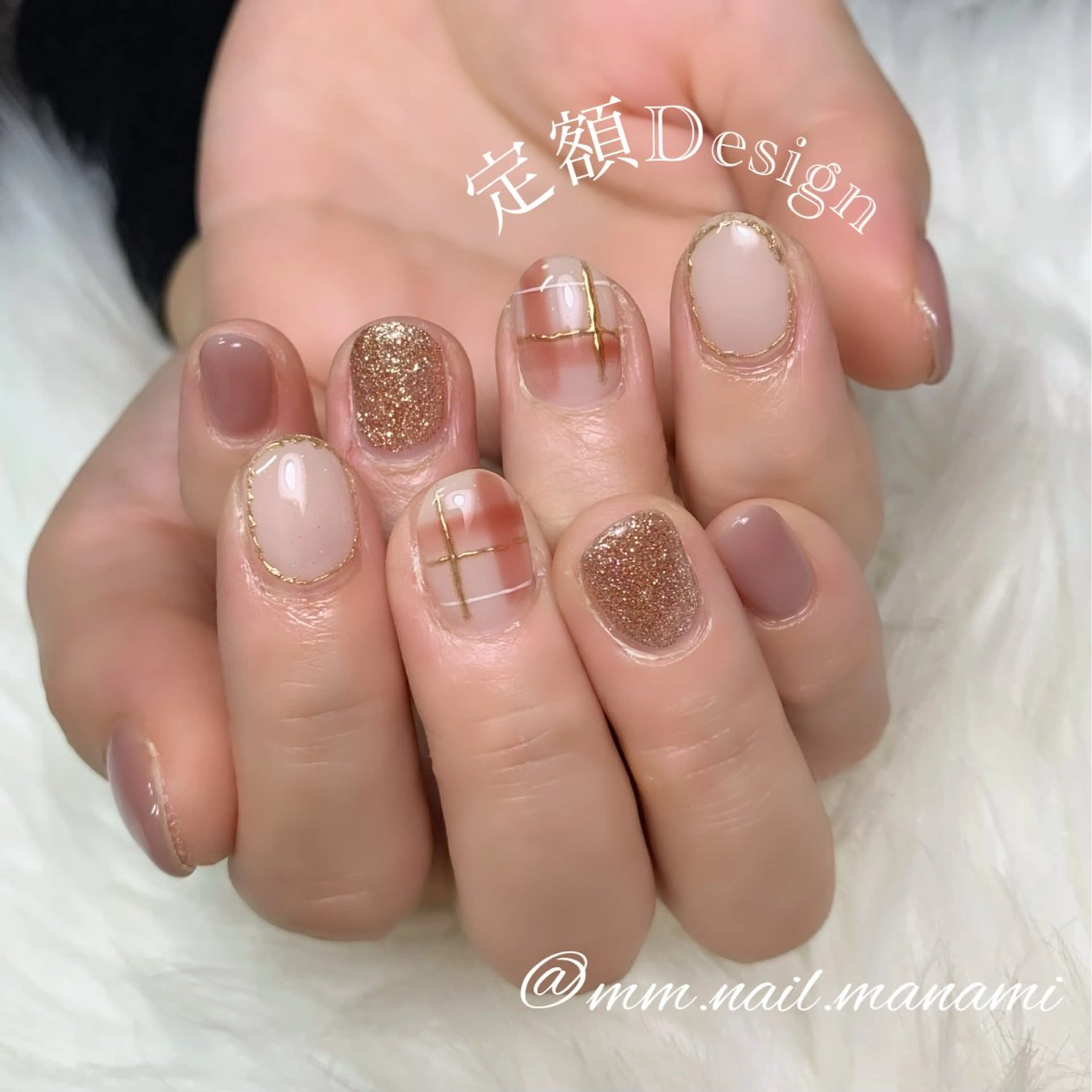 ネイル 'mm所属・'mm  (ミリ) ＭＡＮＡＭＩのネイルデザイン