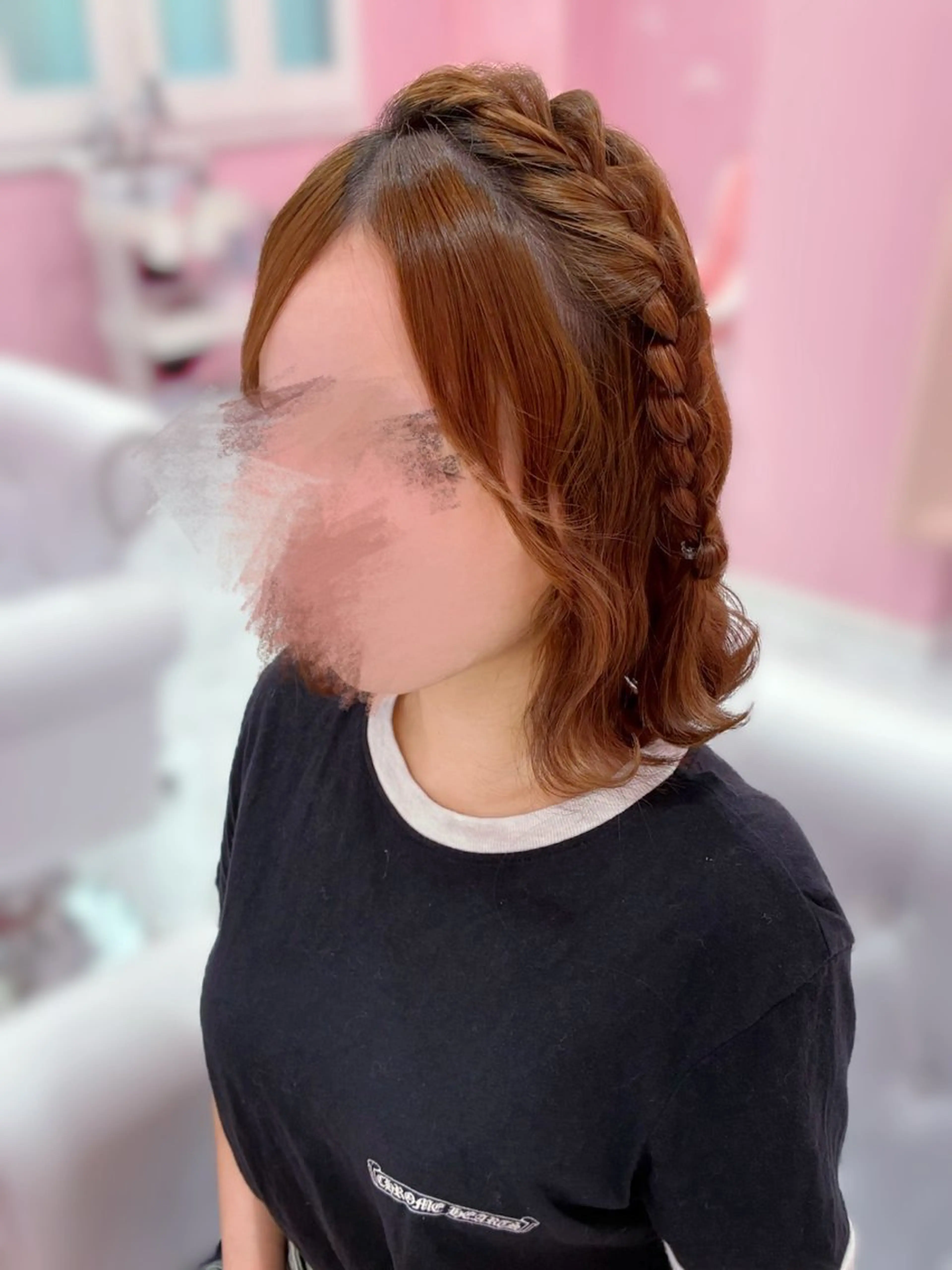 ショート ヘアアレンジ ヘアセット Set Salon Mémoire by miuprierre所属・川上 佳奈のヘアスタイル