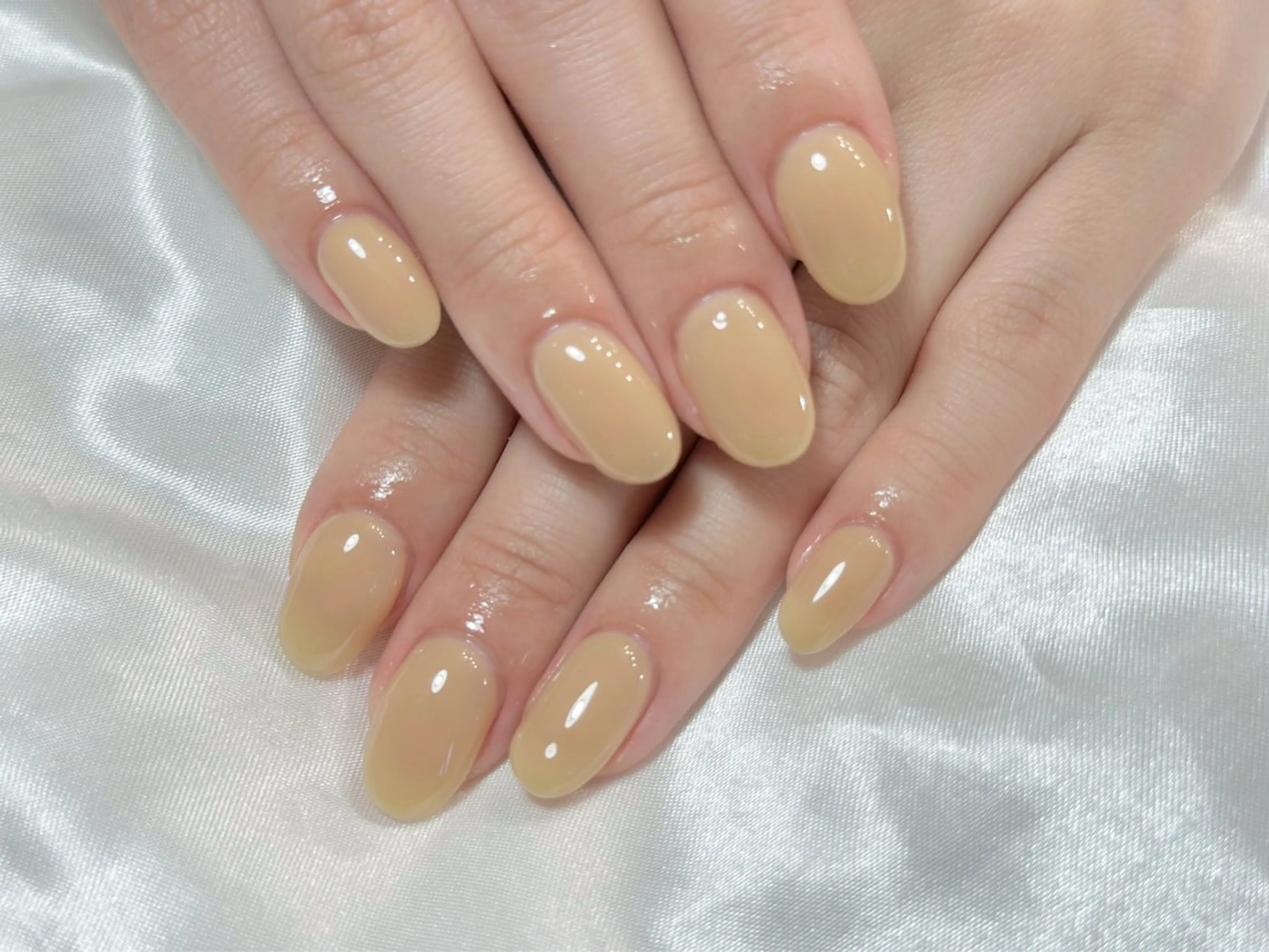ネイル 【パラジェル・フィルイン】Nailsalon　Merci東中野所属・Merci shigaのネイルデザイン