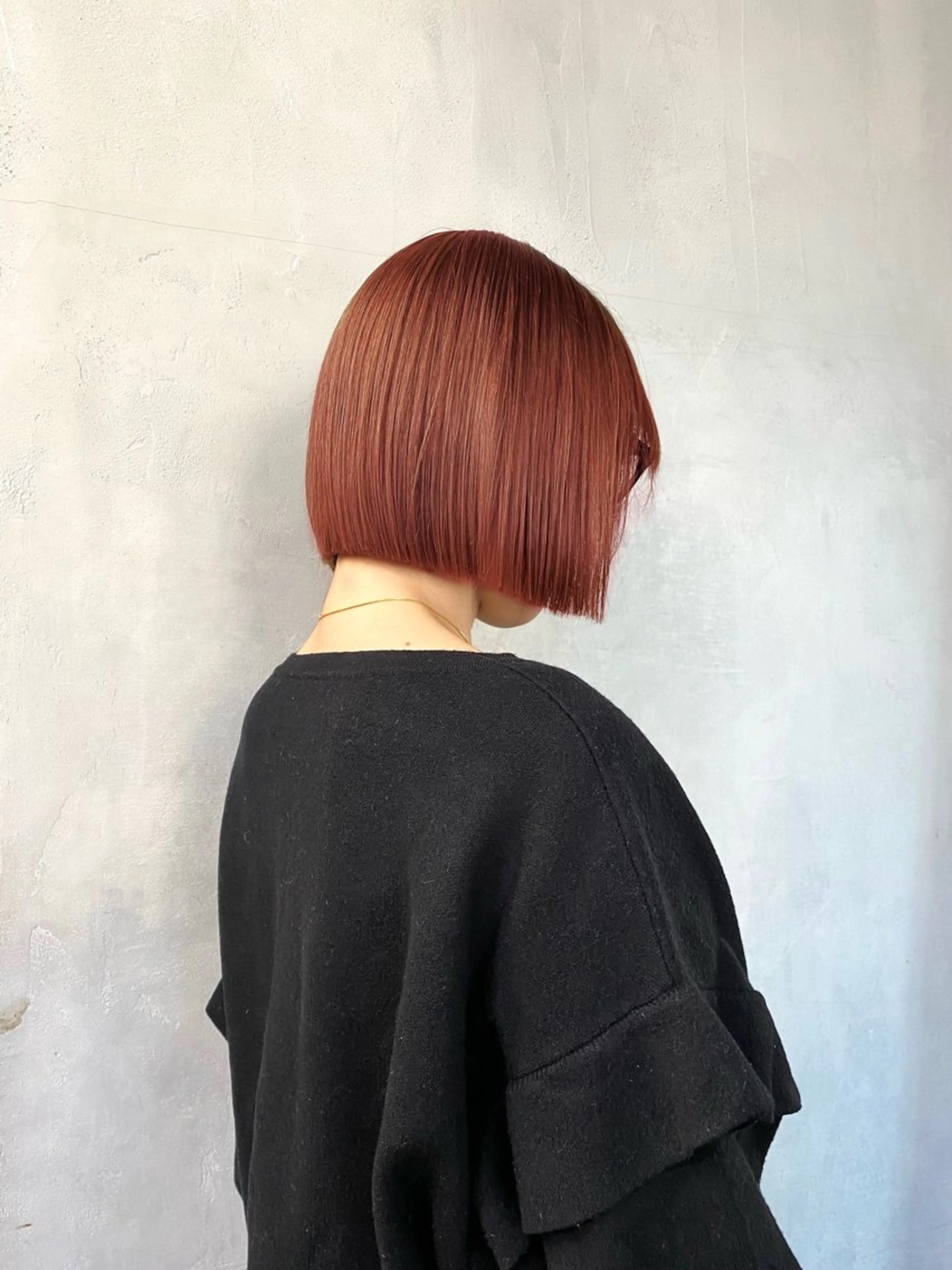 カラー 🌼似合わせボブ .暖色🌼浅井 遥のヘアスタイル