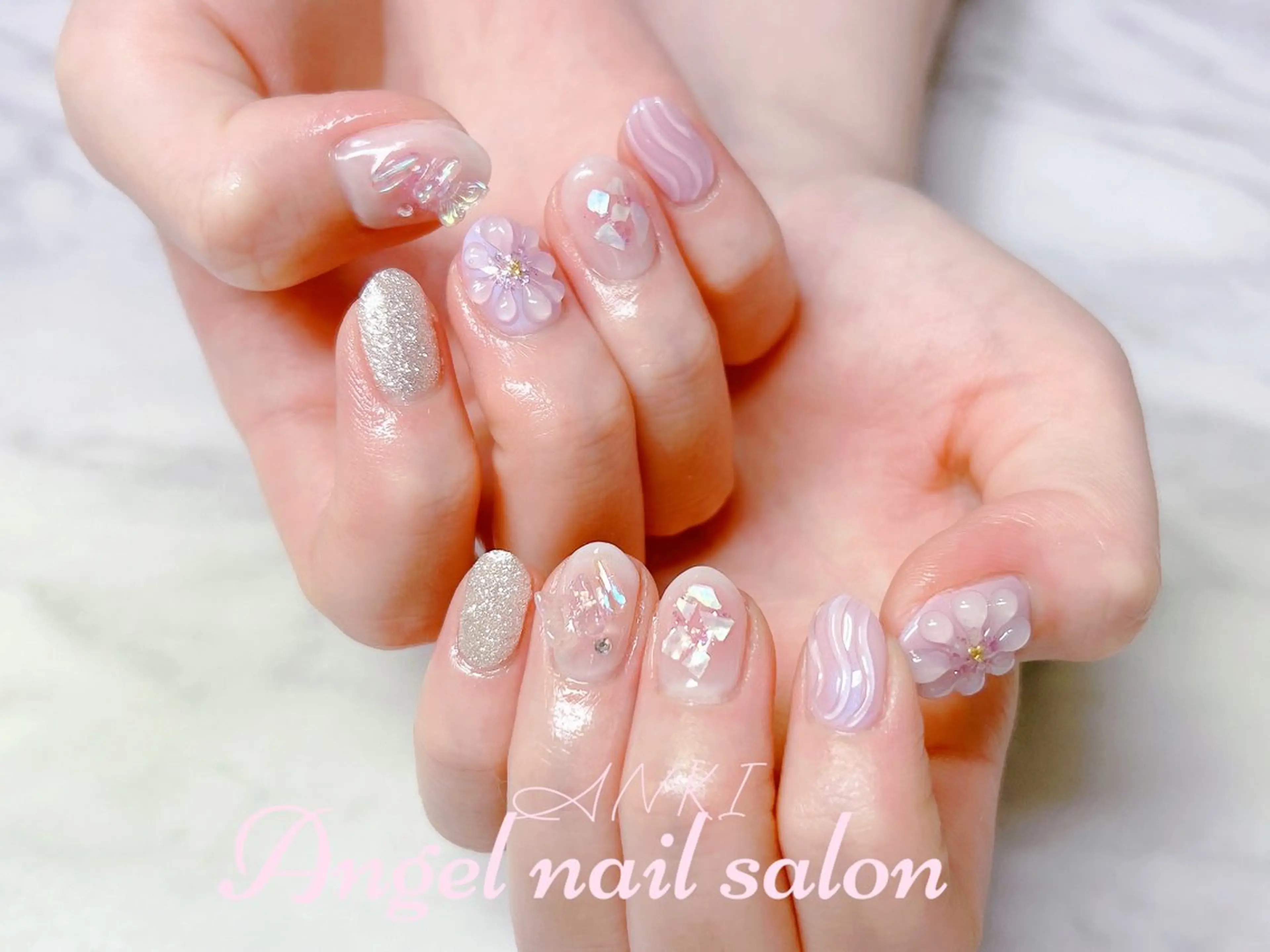 ネイル ハンドネイル ハンドケア Angel nail salonのネイルデザイン