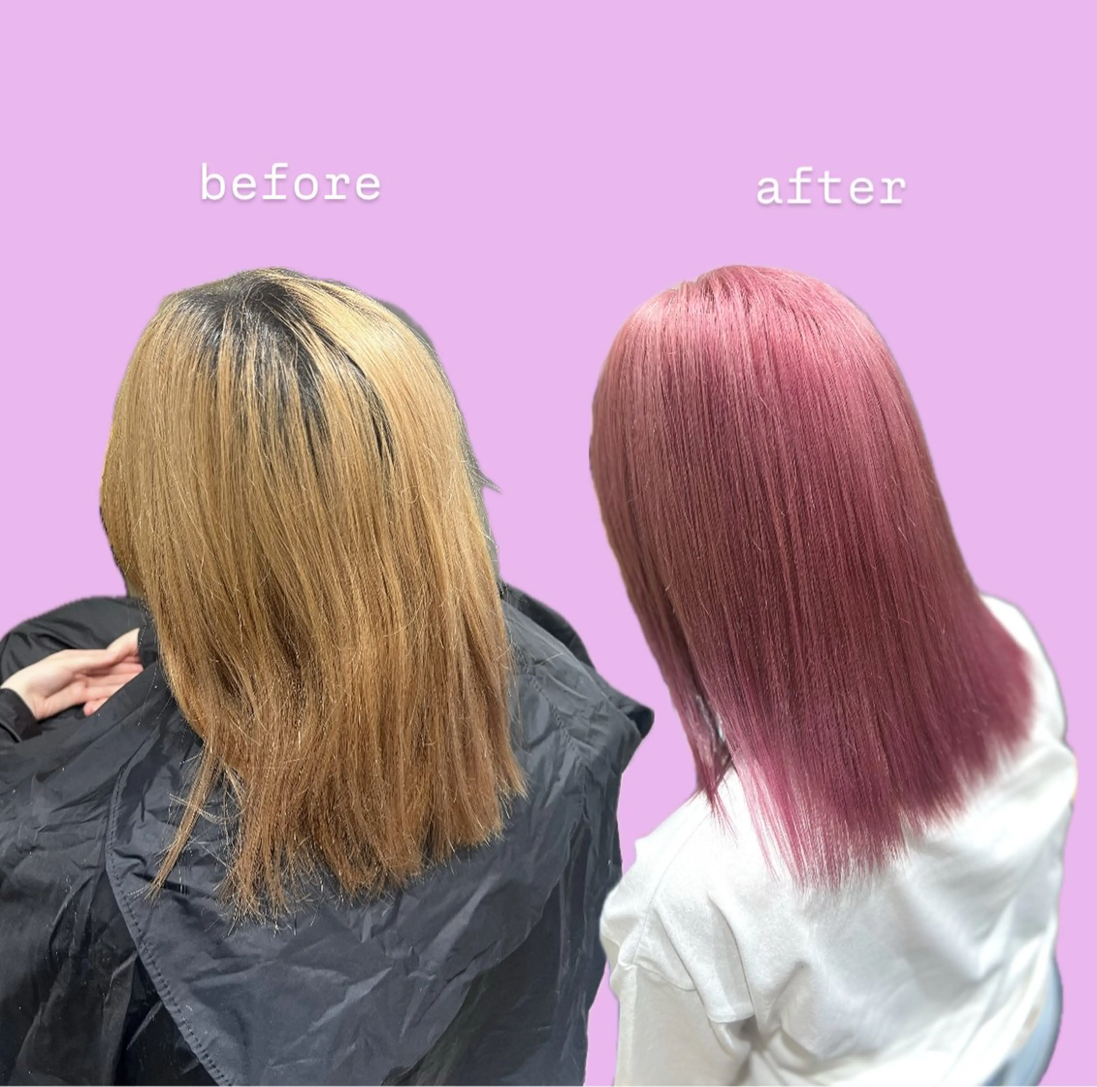 【前回のブリーチから1.5​〜​2ヶ月経った方必見】リタッチ＋カラー＋トリートメントメニュー❤️‍🔥の写真