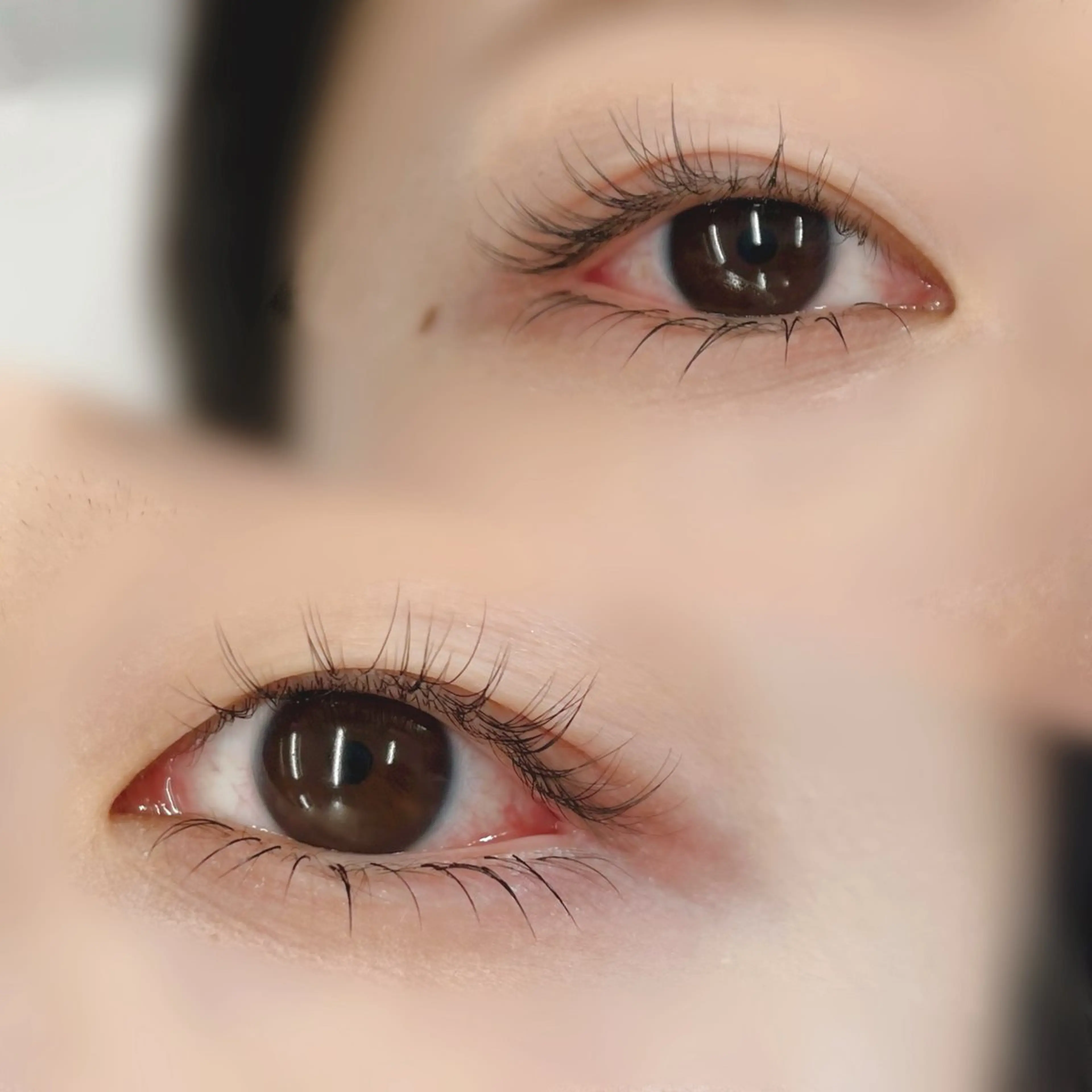 【モデル】下まつげエクステ両目40本までの写真