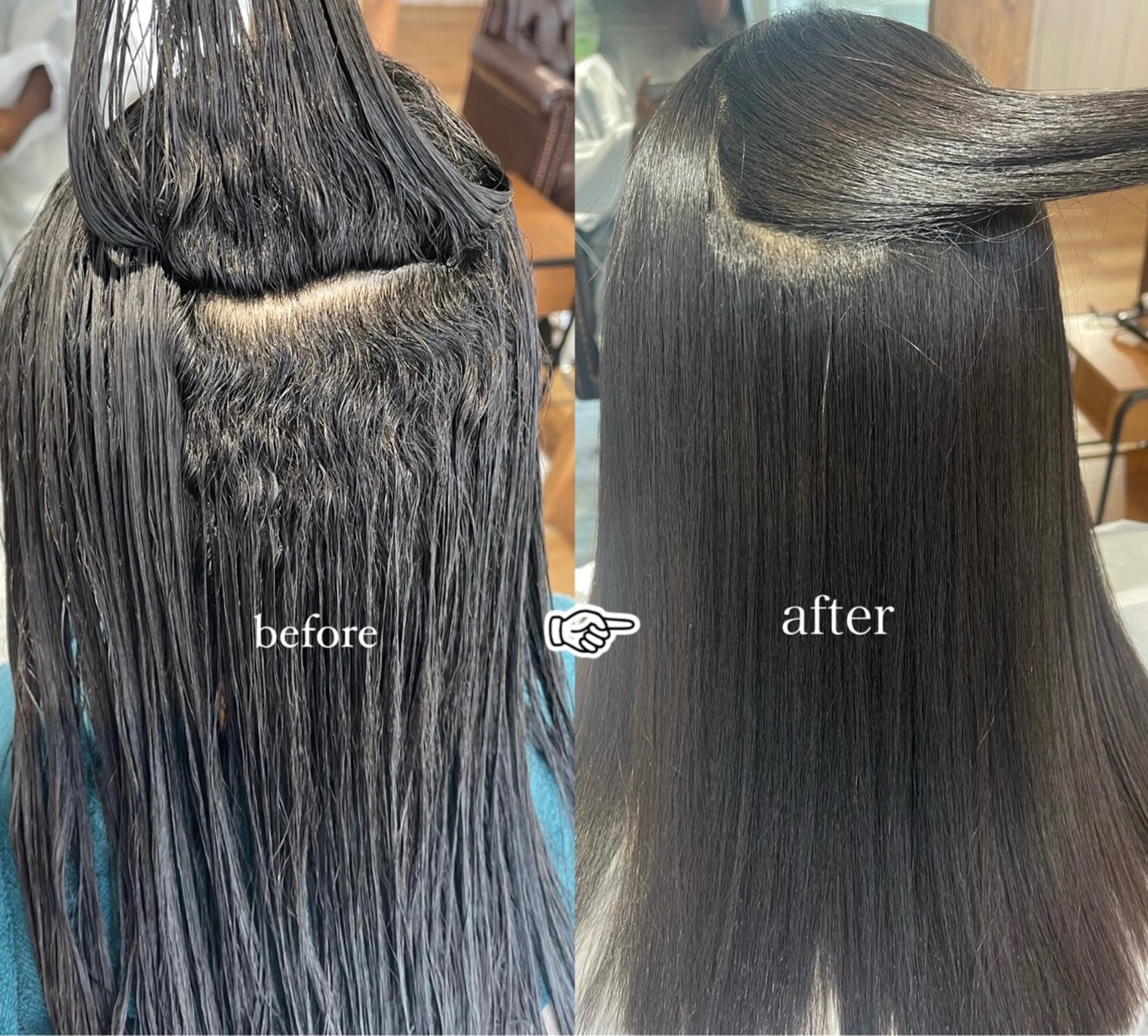 𓇼縮毛矯正《カット込》の写真