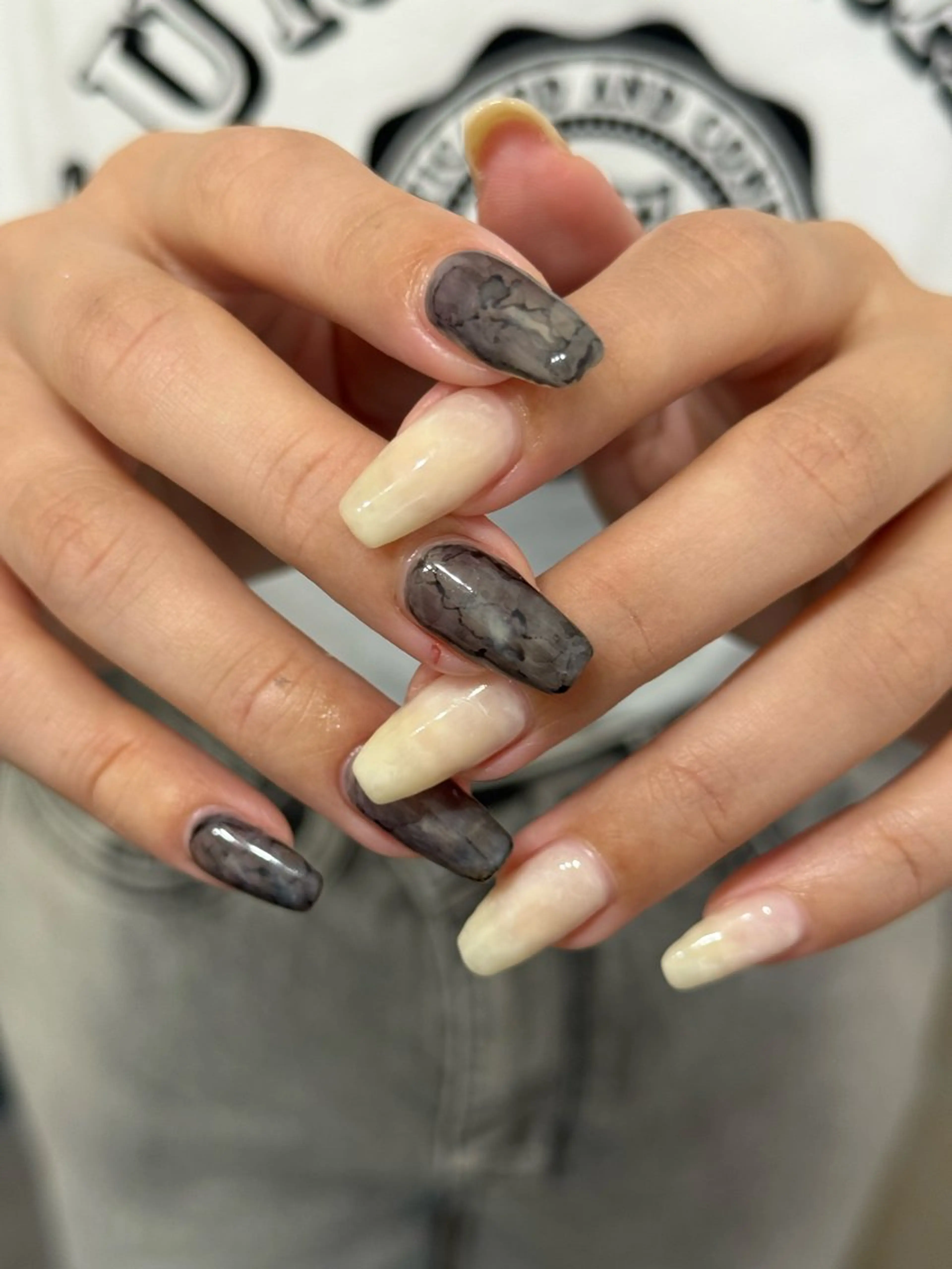 ネイル アートネイル ハンドネイル フットネイル kiii.__ ✴︎*のネイルデザイン