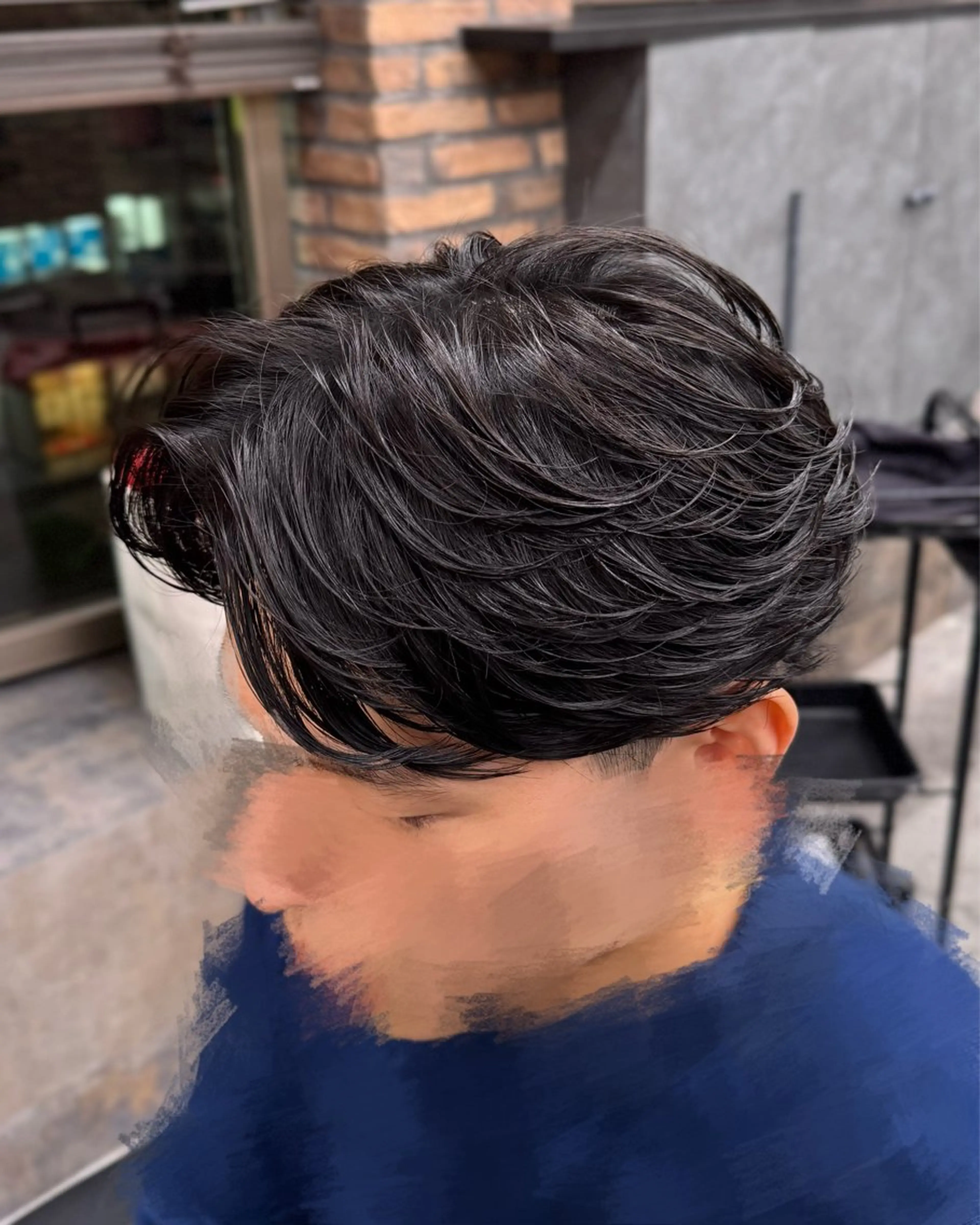 【MANARU指名限定】カット＋フェザーパーマの写真