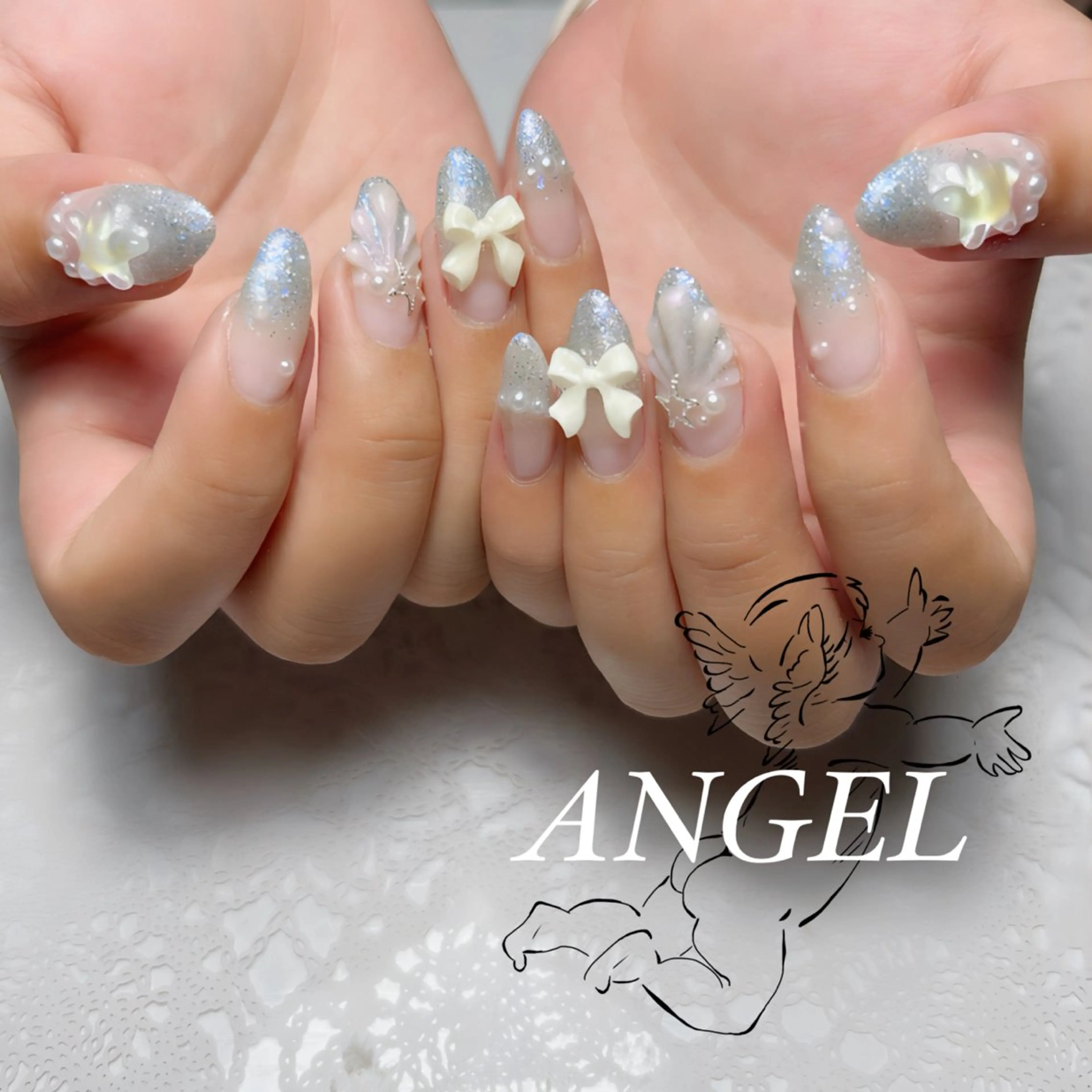 ネイル ハンドネイル angel nailのネイルデザイン