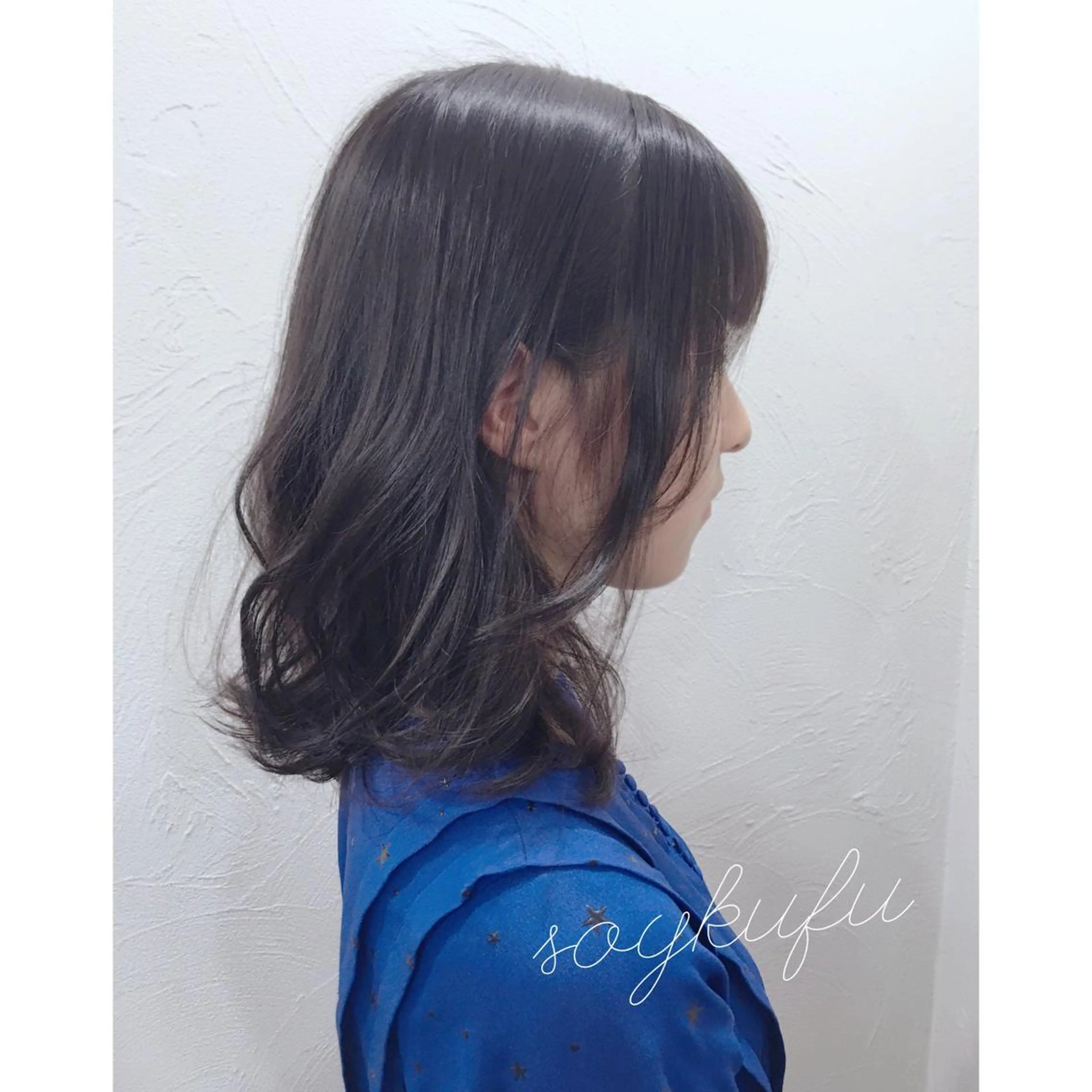 セミロング 【今だけブリーチ 限定価格💕】すみのヘアスタイル