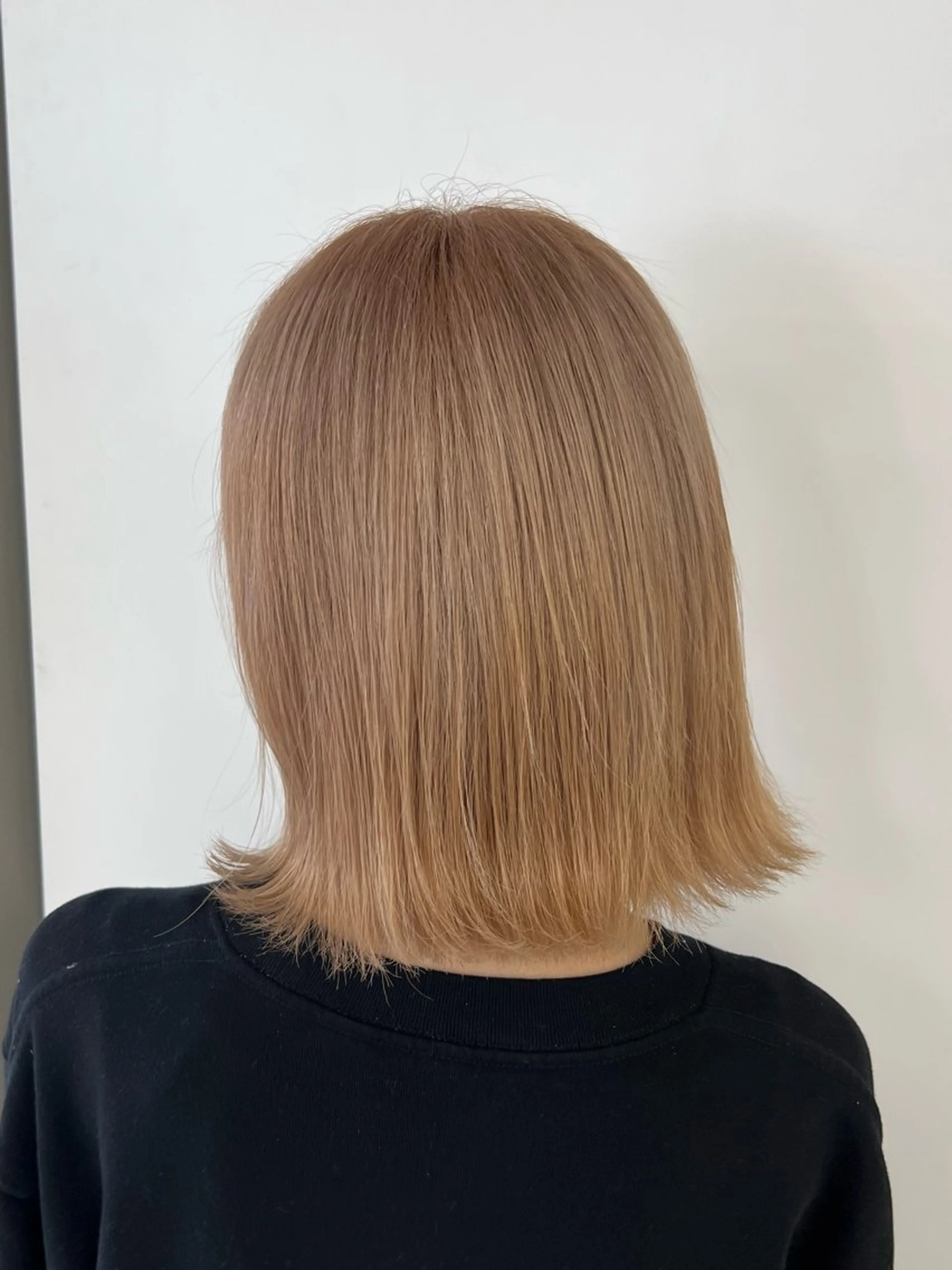 ショート カラー ベージュカラー ヘアカラー ୨୧color୨୧ ちひろのヘアスタイル