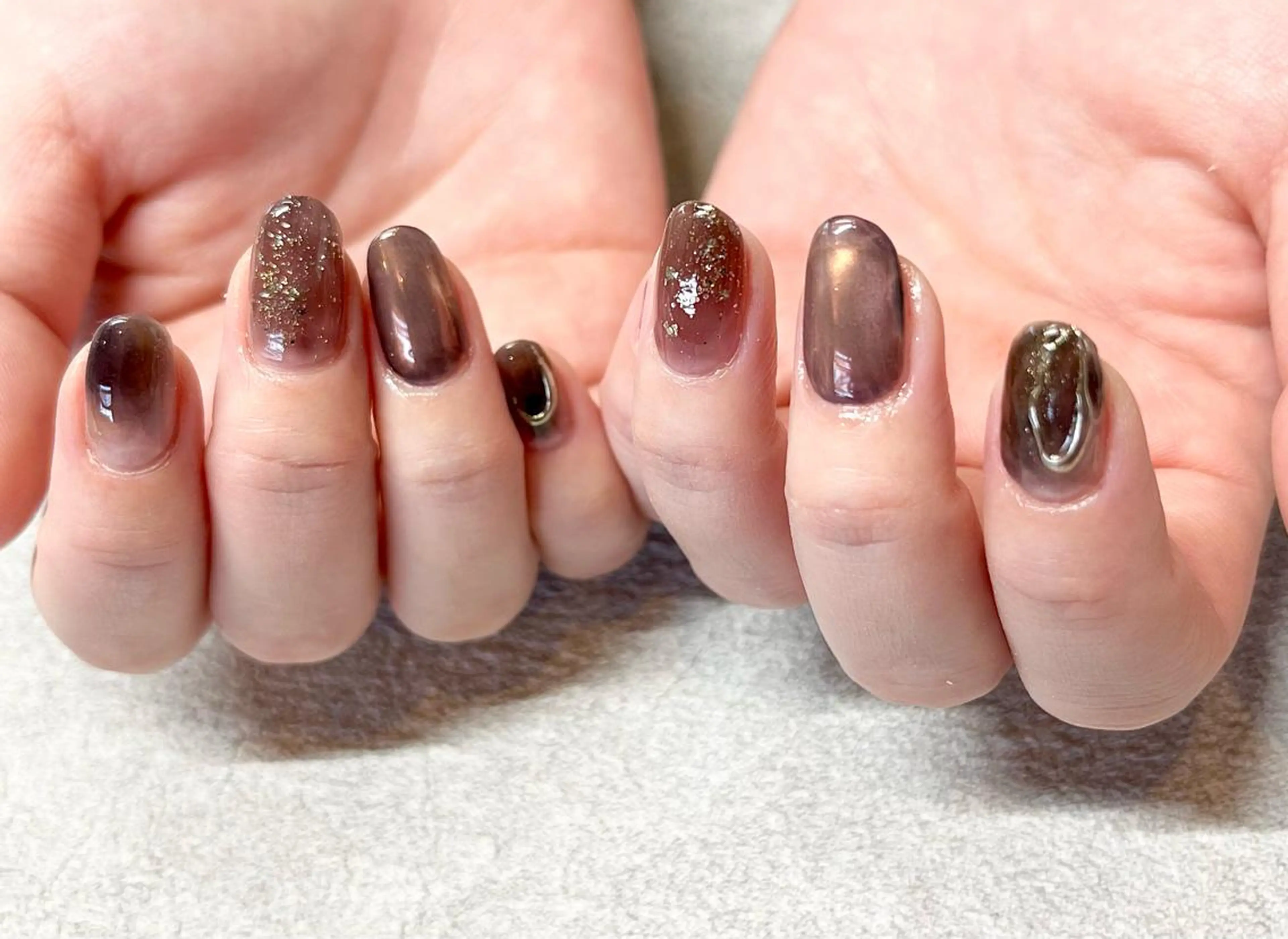 ネイル ハンドネイル 小河 仁美のネイルデザイン