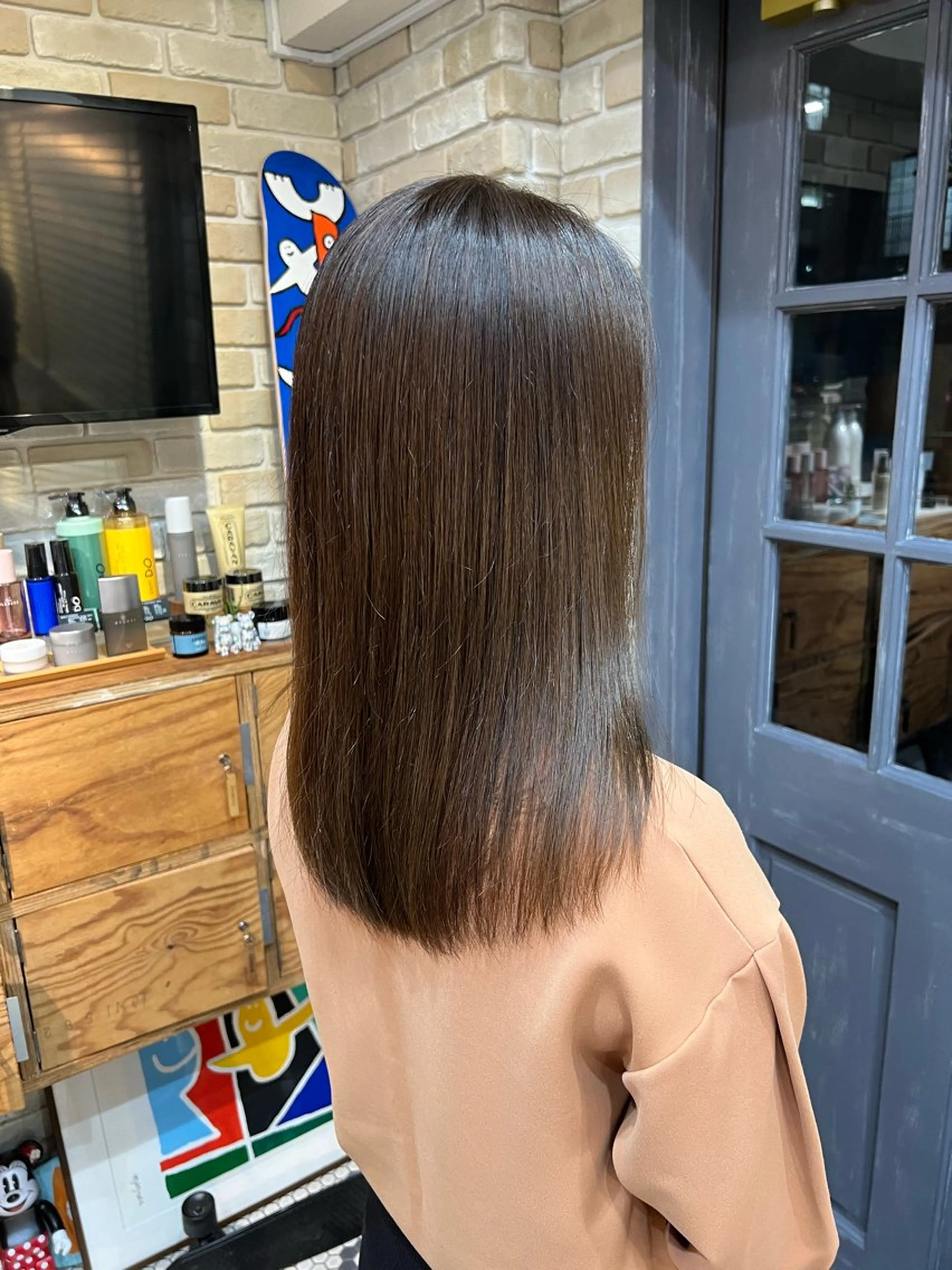 ロング 縮毛矯正 トリートメント ヘアセット 髪質改善/縮毛矯正/ 艶カラー/増田晃大のヘアスタイル