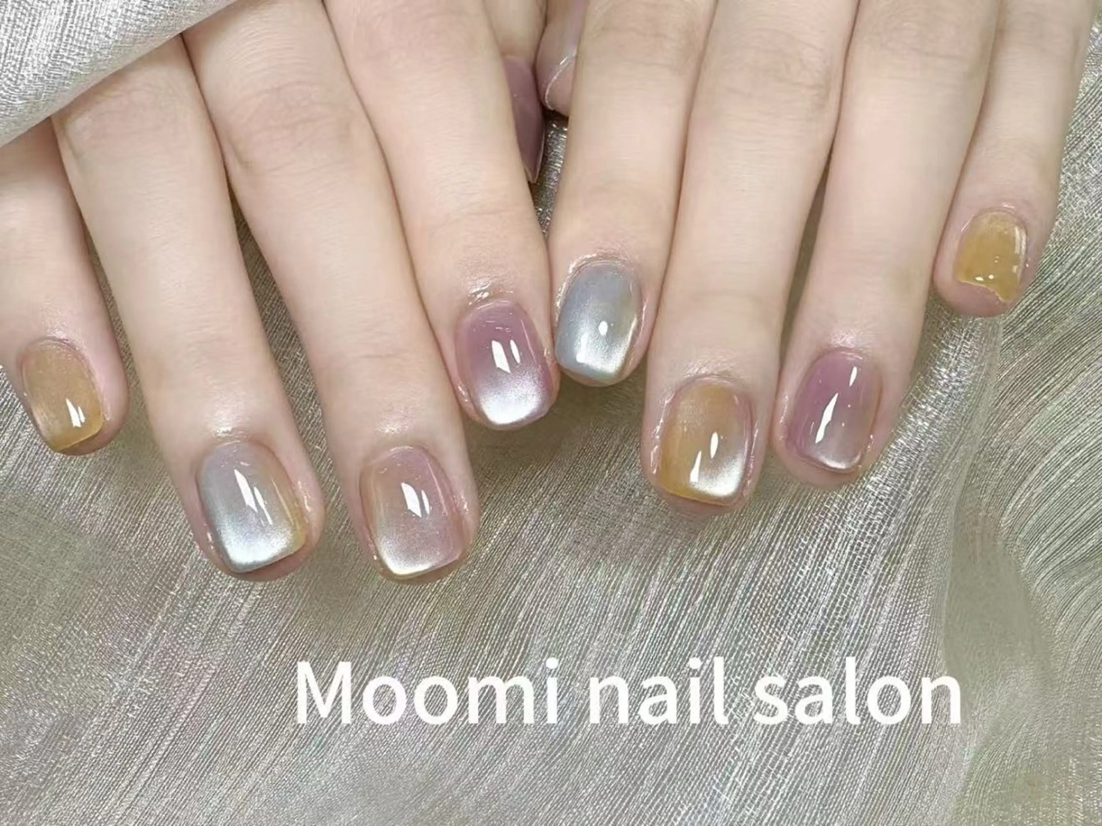 ネイル ハンドネイル moomi ゆりのネイルデザイン