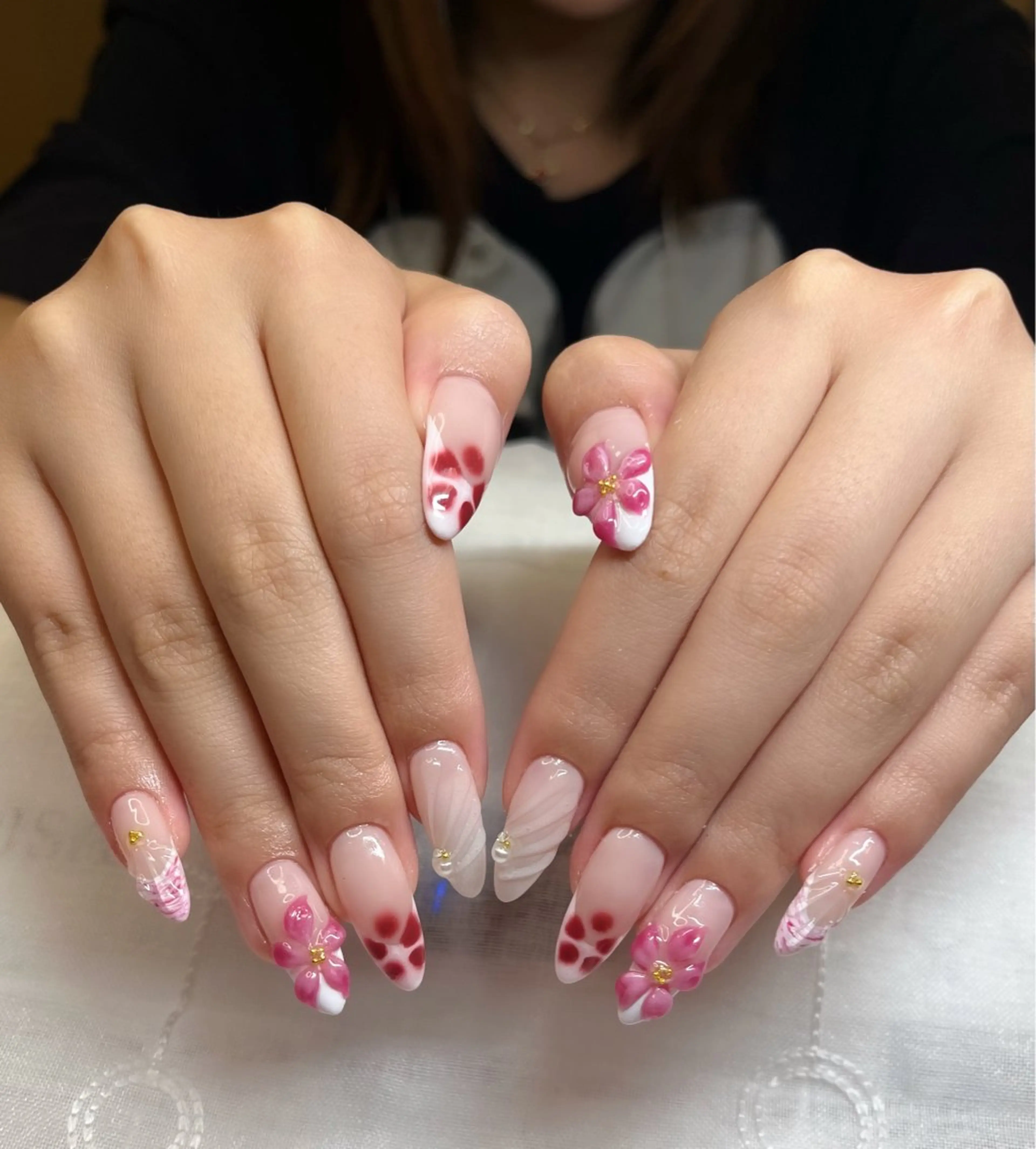 ネイル ハンドネイル Trang nail自宅サロンのネイルデザイン