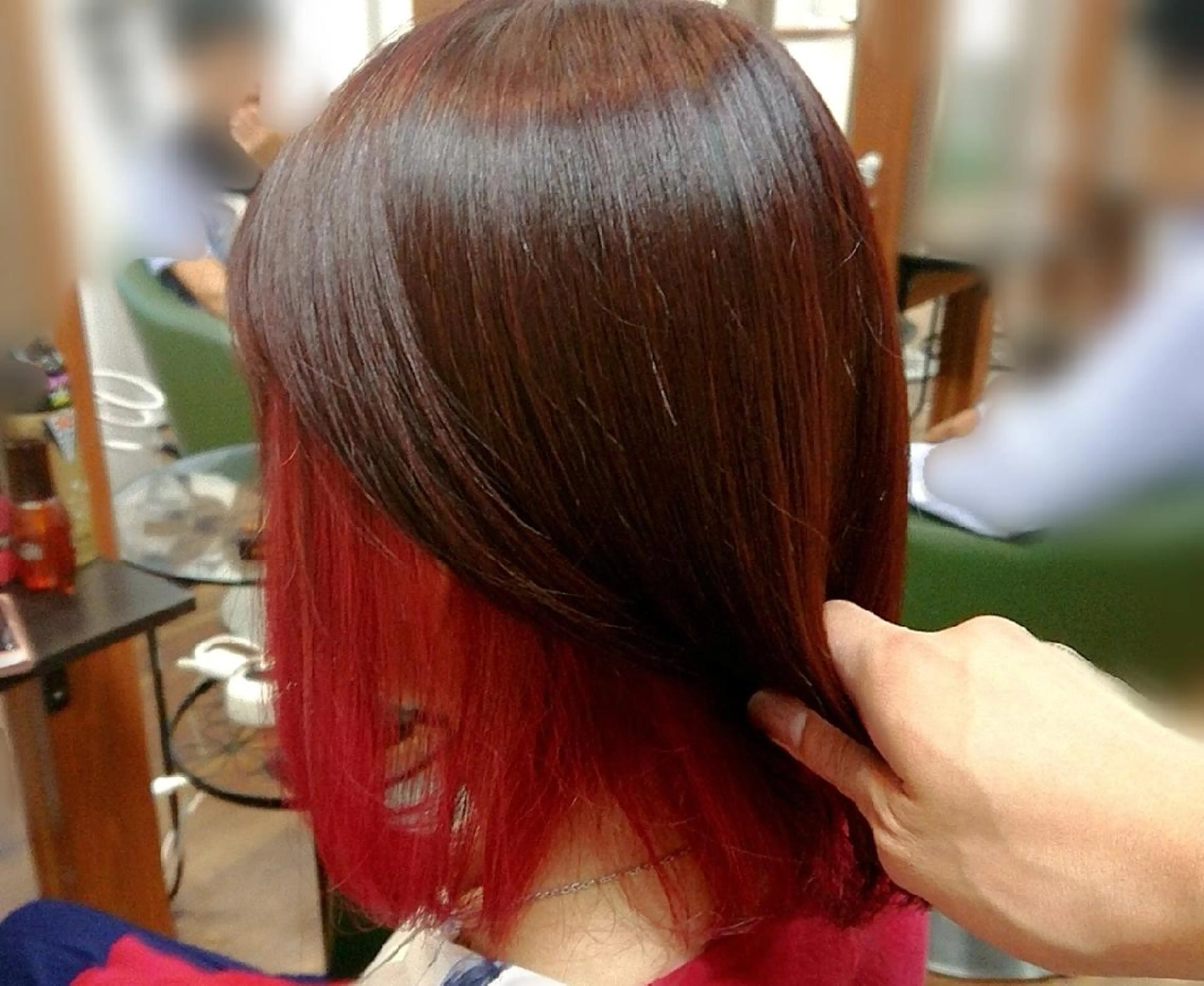 ショート ヘアカラー トリートメント 渡辺 康行のヘアスタイル