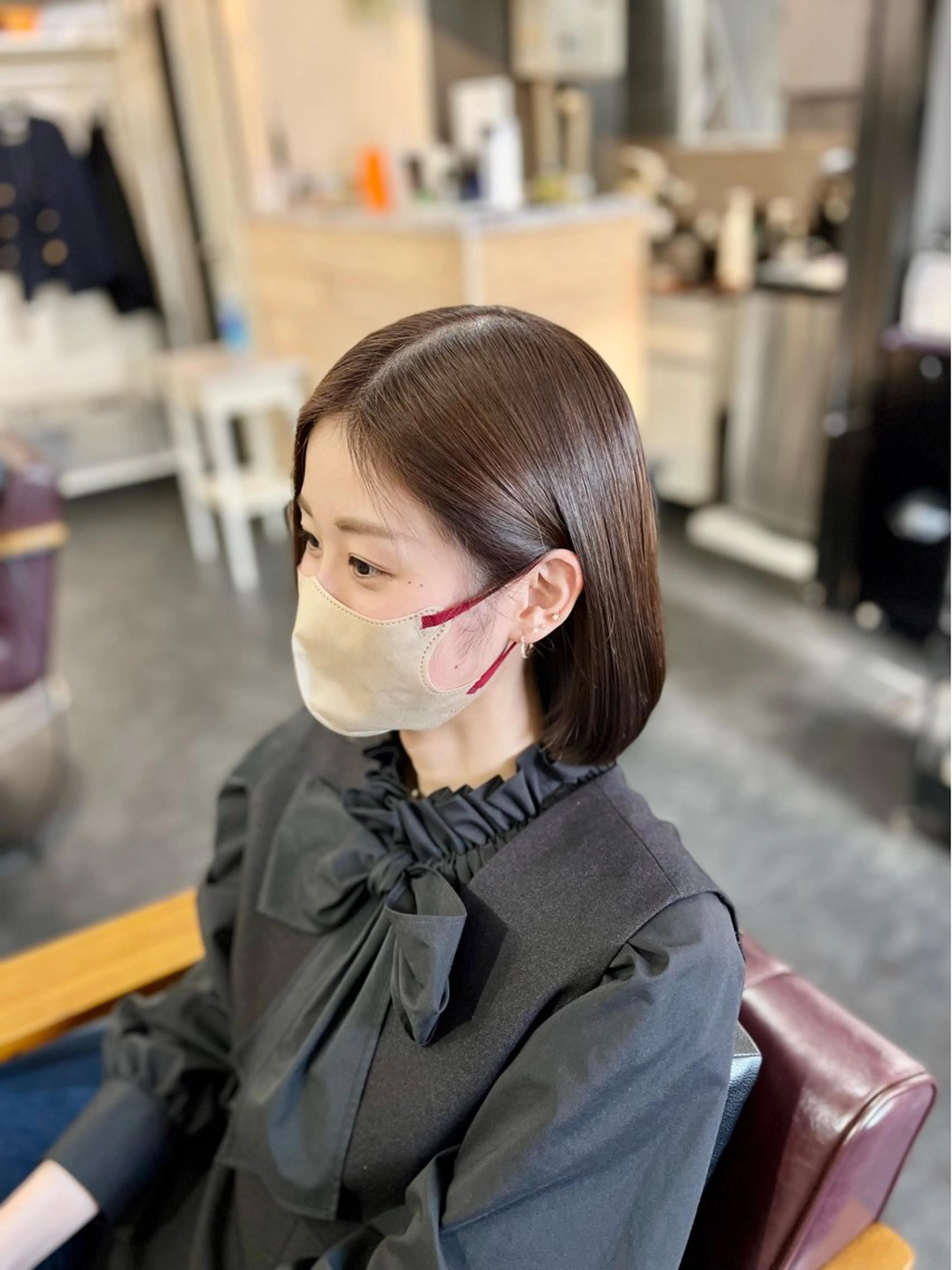 ショート カラー アッシュ アッシュグレー アッシュグレージュ グレージュ カット ヘアカラー トリートメント wavi hair所属・後藤 ユウキ/髪質改善🫧のヘアスタイル