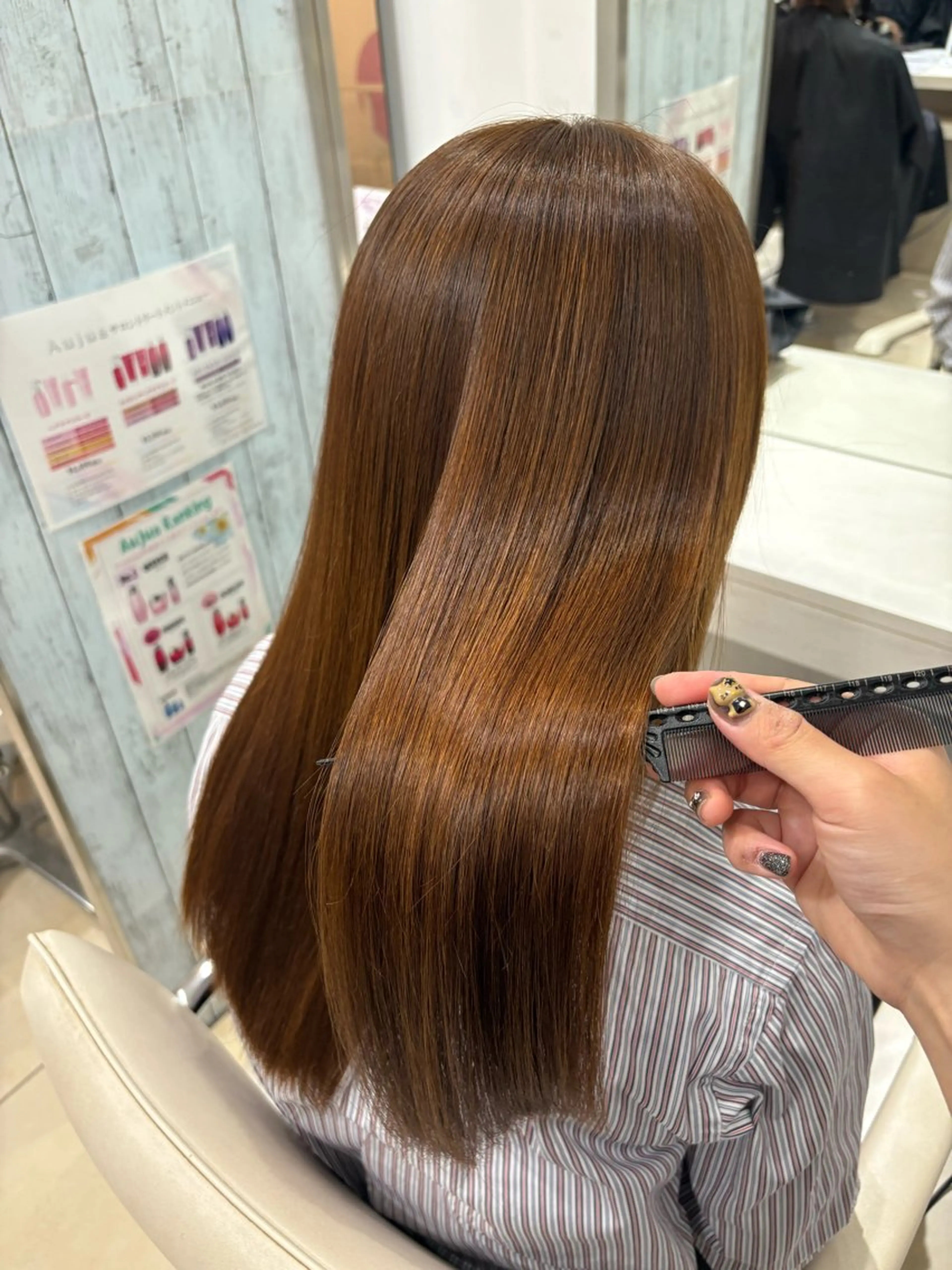 セミロング カラー 🌻髪質改善カラー 🌻Yunaのヘアスタイル